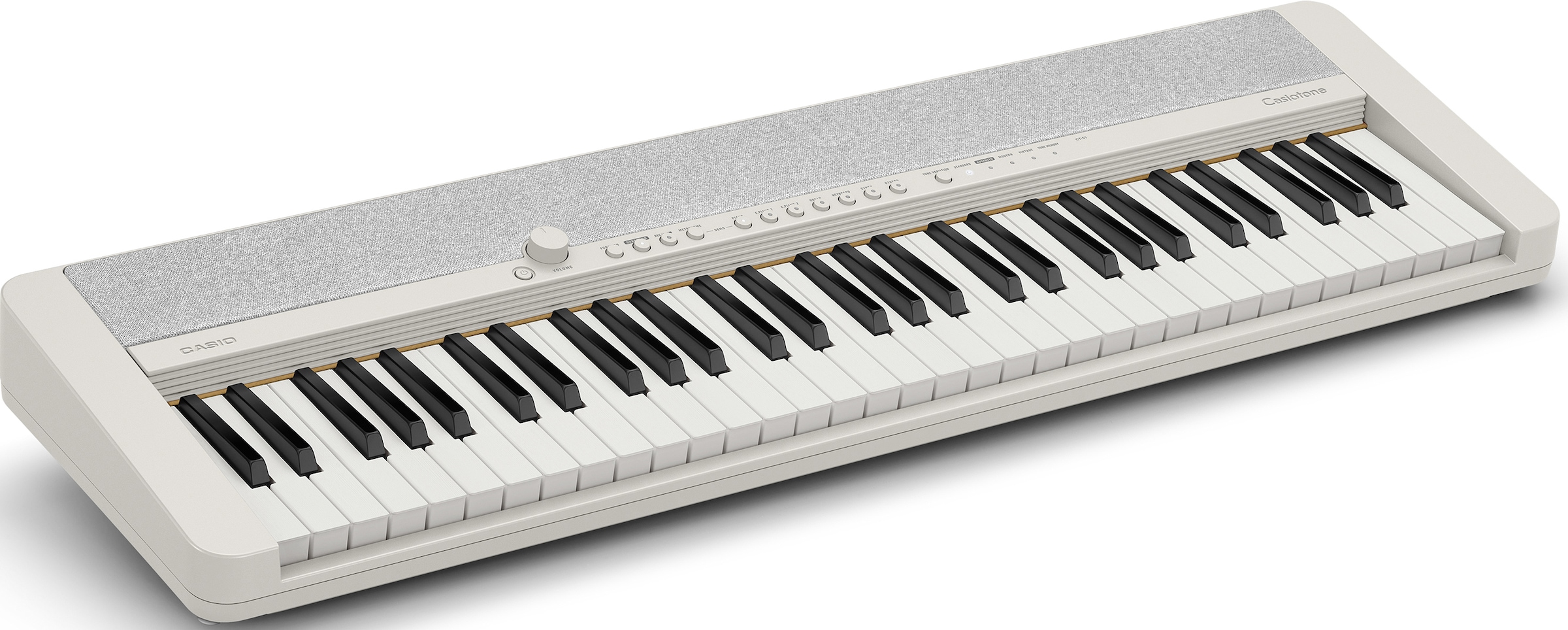 CASIO Home-Keyboard »Piano-Keyboard, CT-S1WESP«, ideal für Piano-Einsteiger und Klanggourmets