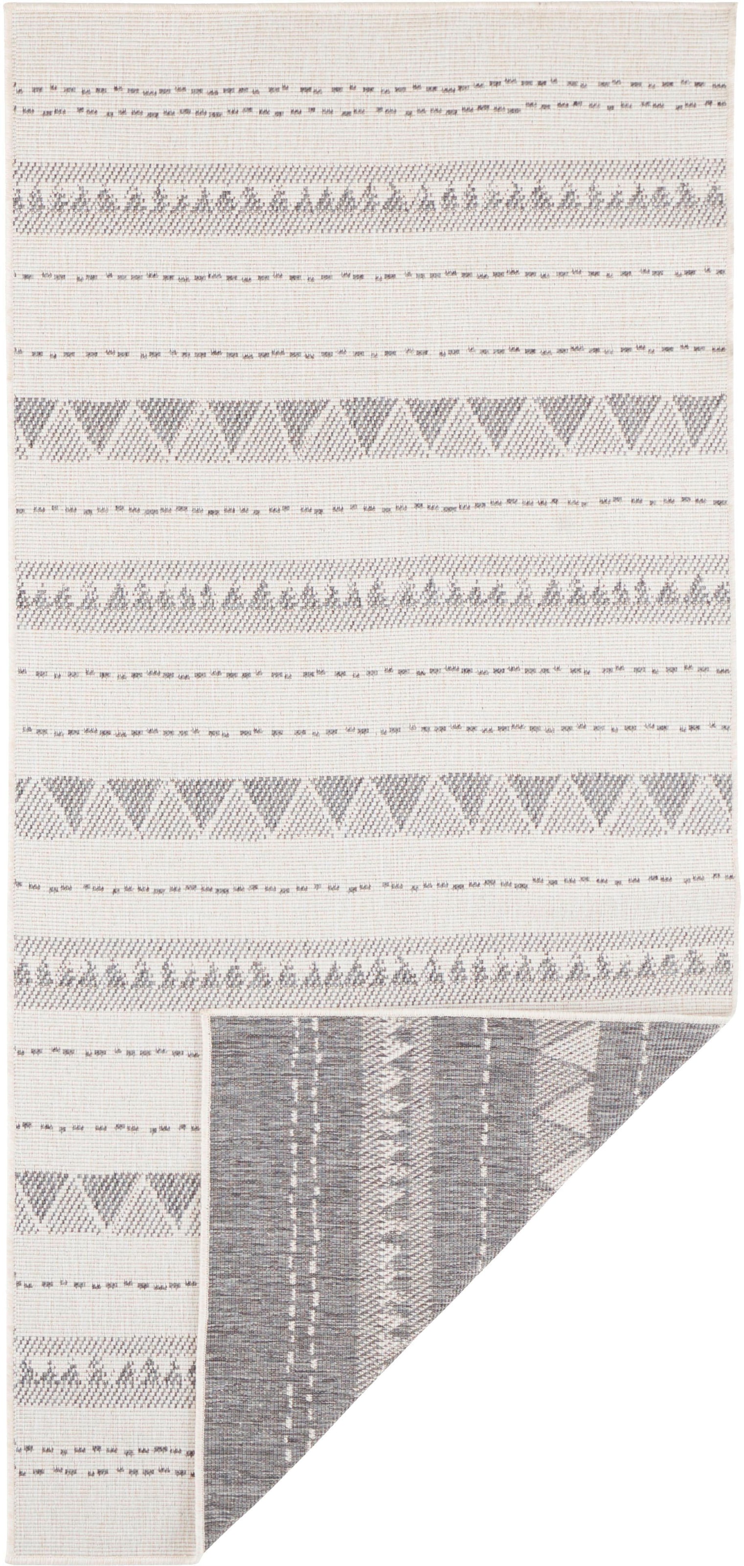 NORTHRUGS Läufer »Bahamas«, rechteckig, 5 mm Höhe, In-& Outdoor, Wetterfest, Balkon, Garten, Wohnzimmer, Wasserfest