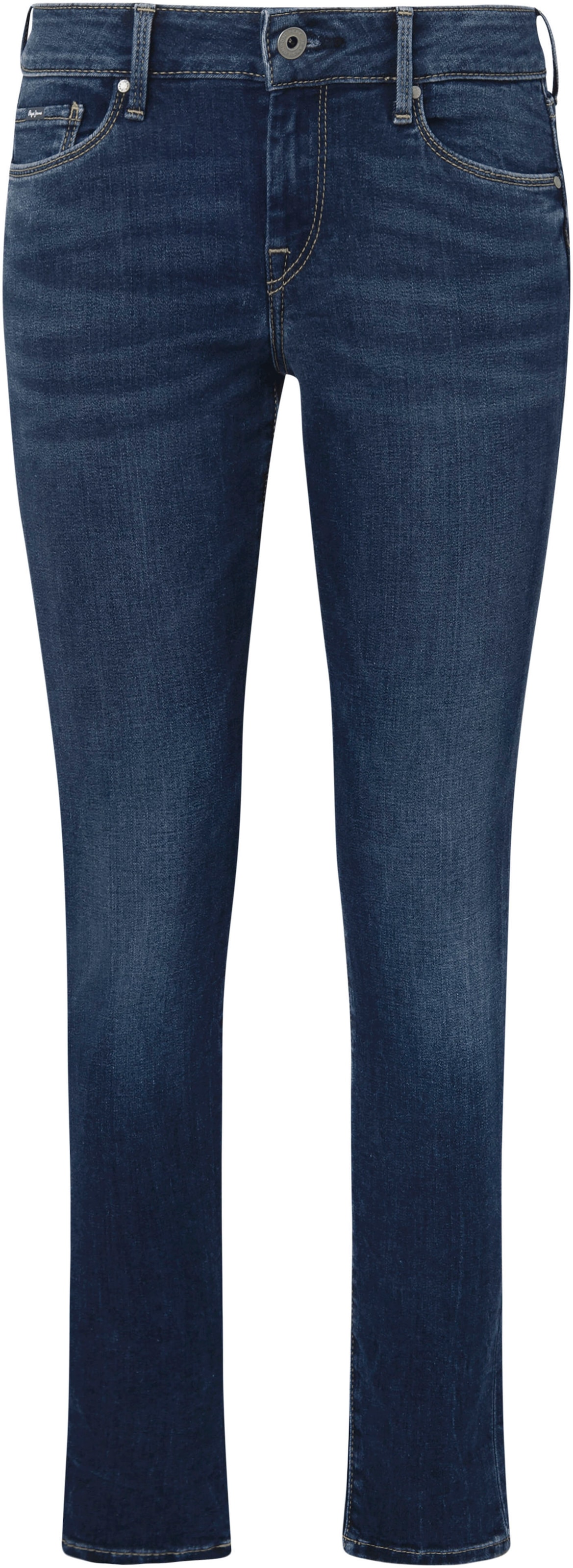 Pepe Jeans im und ♕ mit Skinny-fit-Jeans 1-Knopf Bund Stretch-Anteil »SOHO«, 5-Pocket-Stil bei