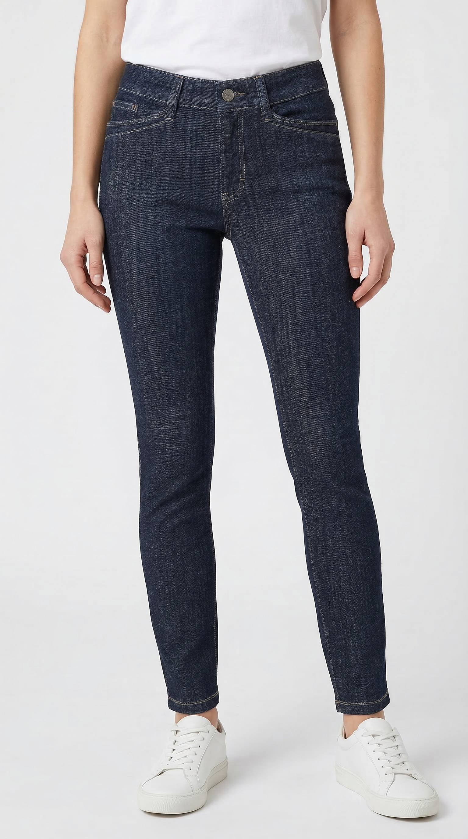 MAC Skinny-fit-Jeans »DREAM SKINNY« mit aufwendig gearbeiteten Details an den Taschen