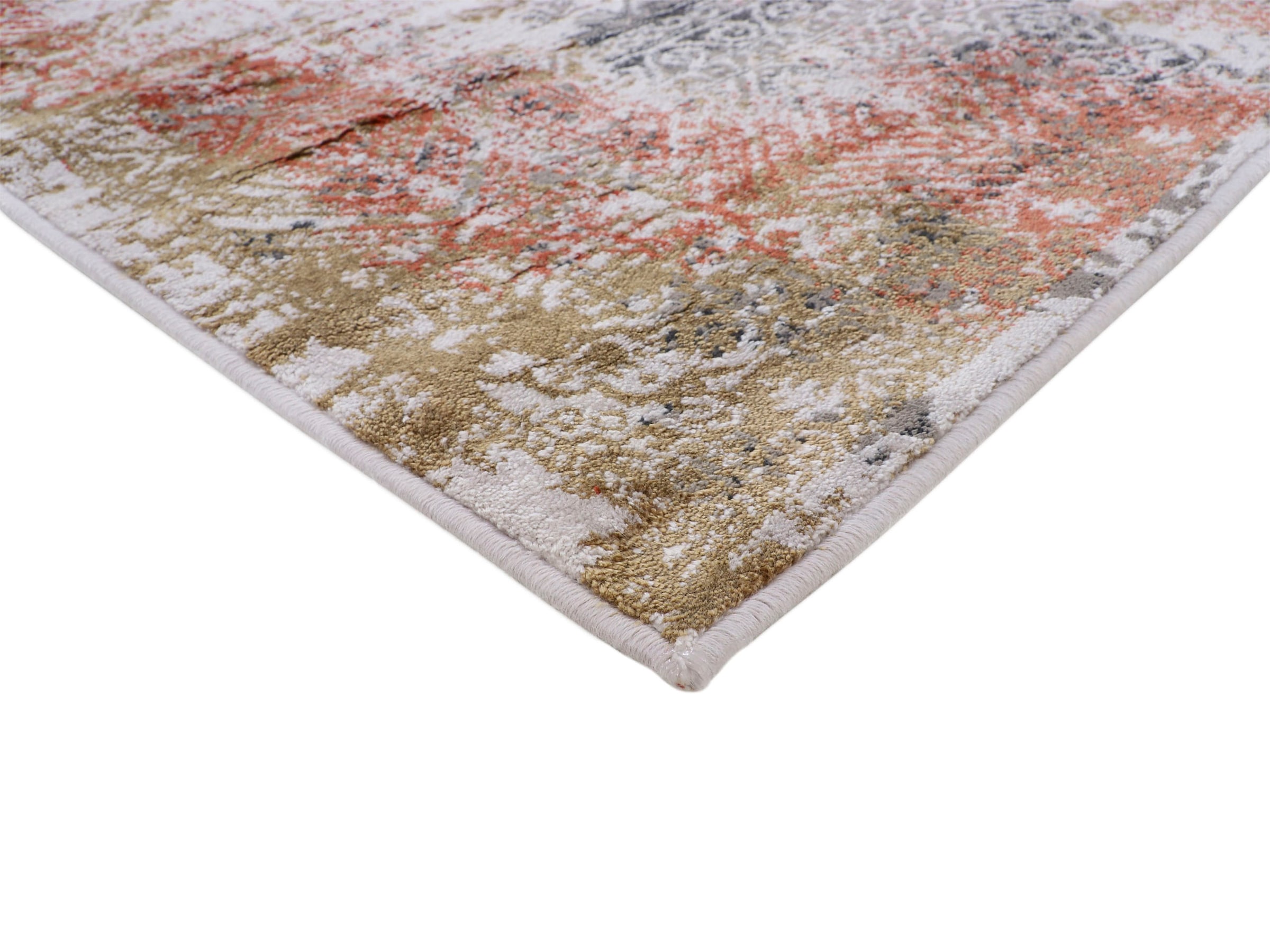 carpetfine Teppich »Lyia«, rechteckig, 5 mm Höhe, Vintage Optik, Wohnzimmer