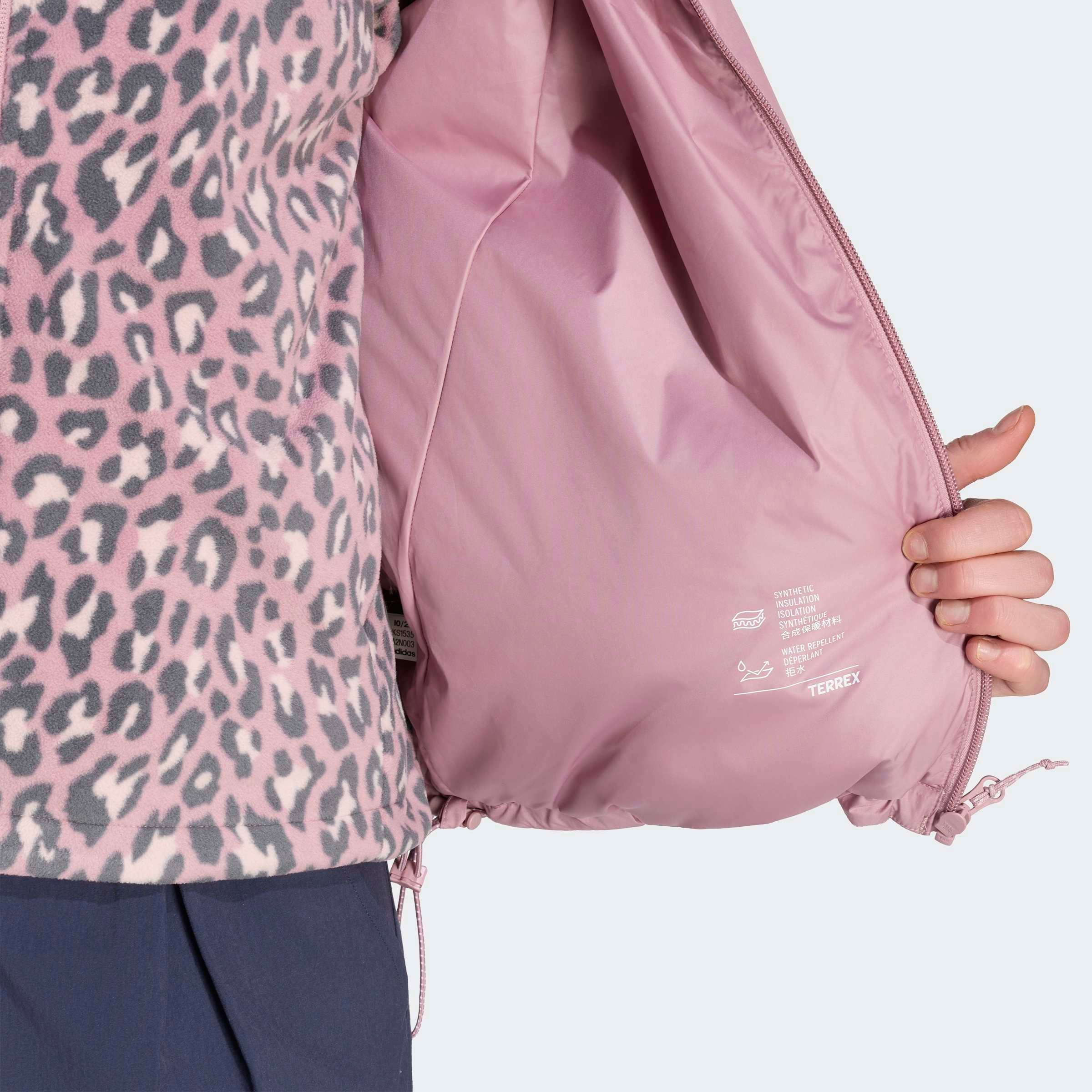 adidas TERREX Outdoorjacke »MULTI PRIMALOFT, KAPUZE, ISOLIEREND« für Erwachsene, mit Reißverschluss, aus Polyester