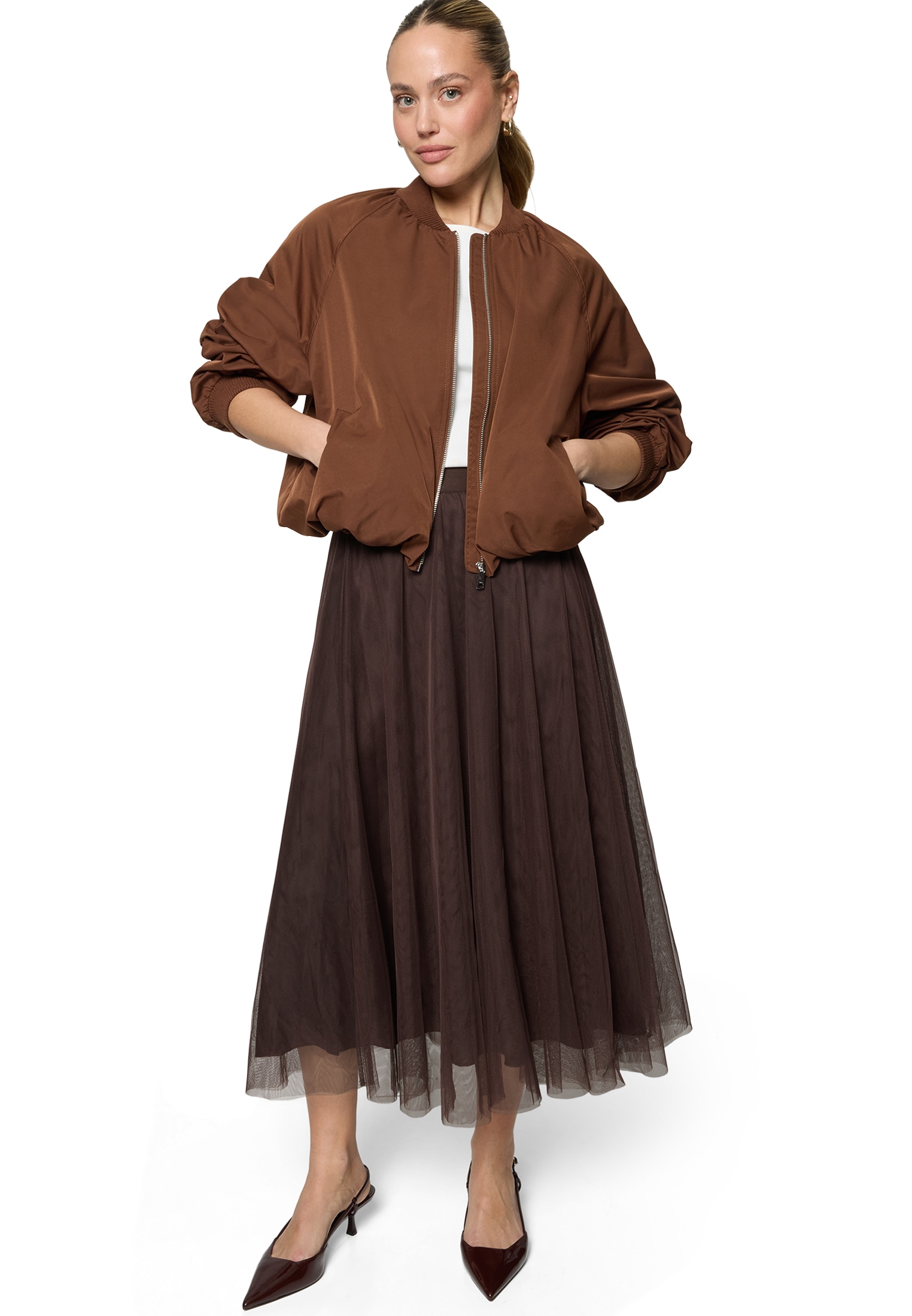 Zero Tüllrock »Tüllrock mit elastischem Bund«