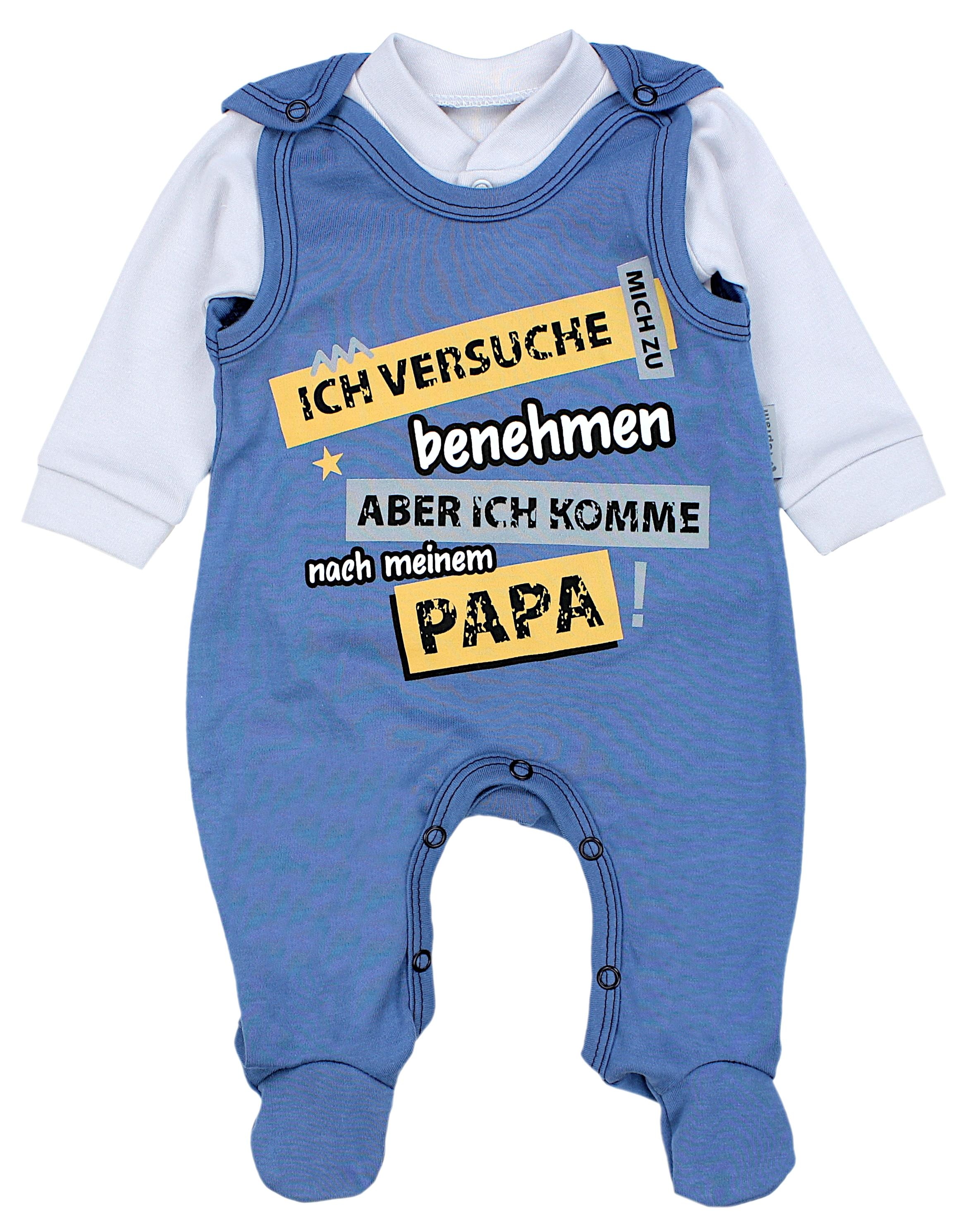 TupTam Strampler »Strampler Baby Strampler Set mit Spruch«