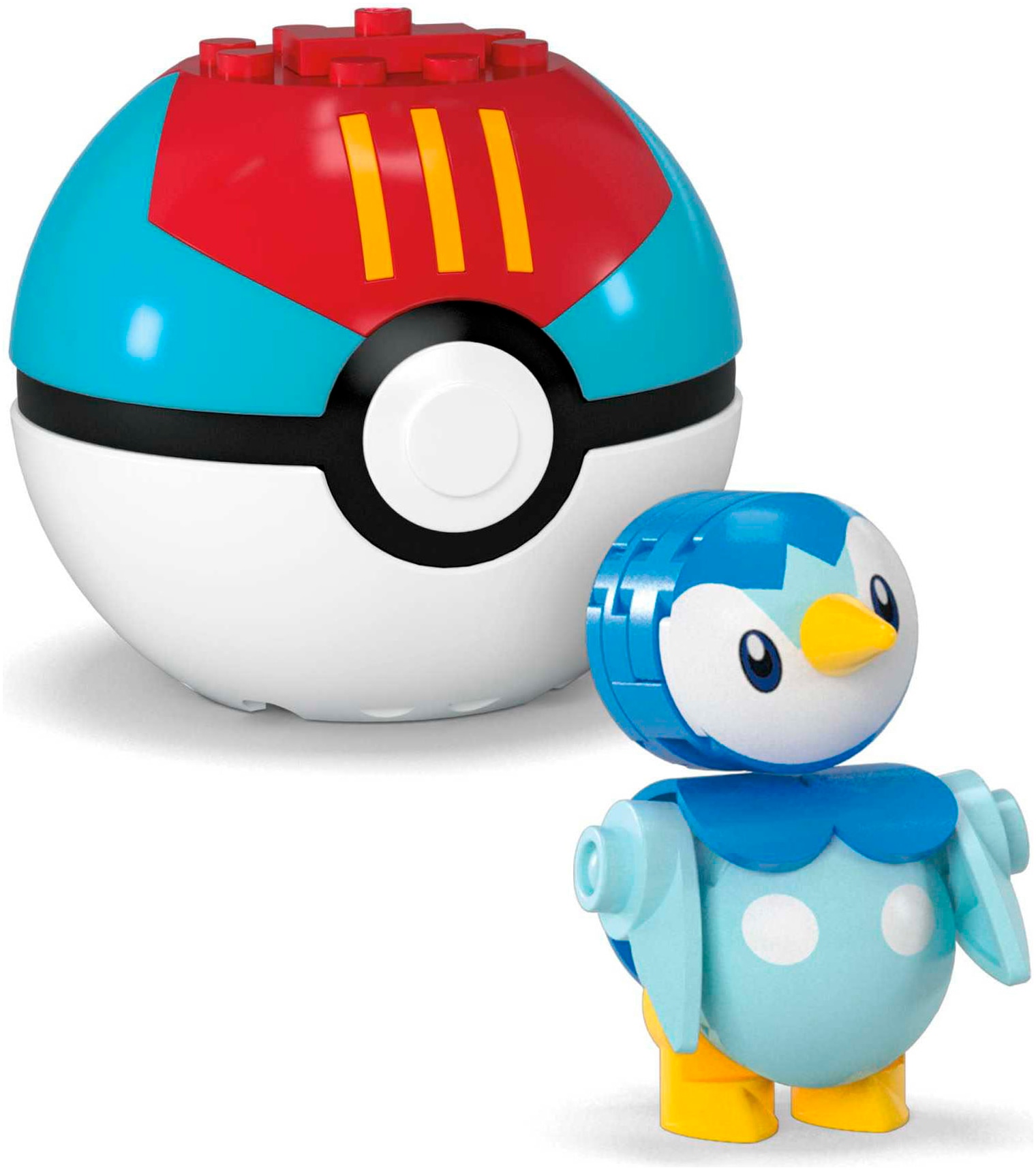 MEGA Konstruktions-Spielset »Pokémon 2er Pokéball Set - Plinfa und Togepi«