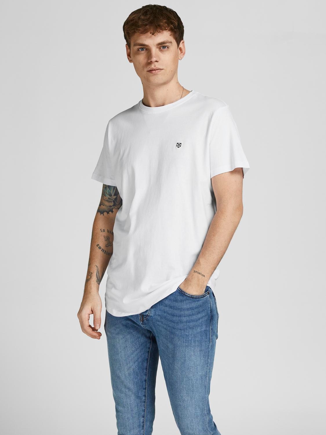 Jack & Jones Rundhalsshirt »JPRBLABRODY TEE SS CREW NECK 5PK MP«