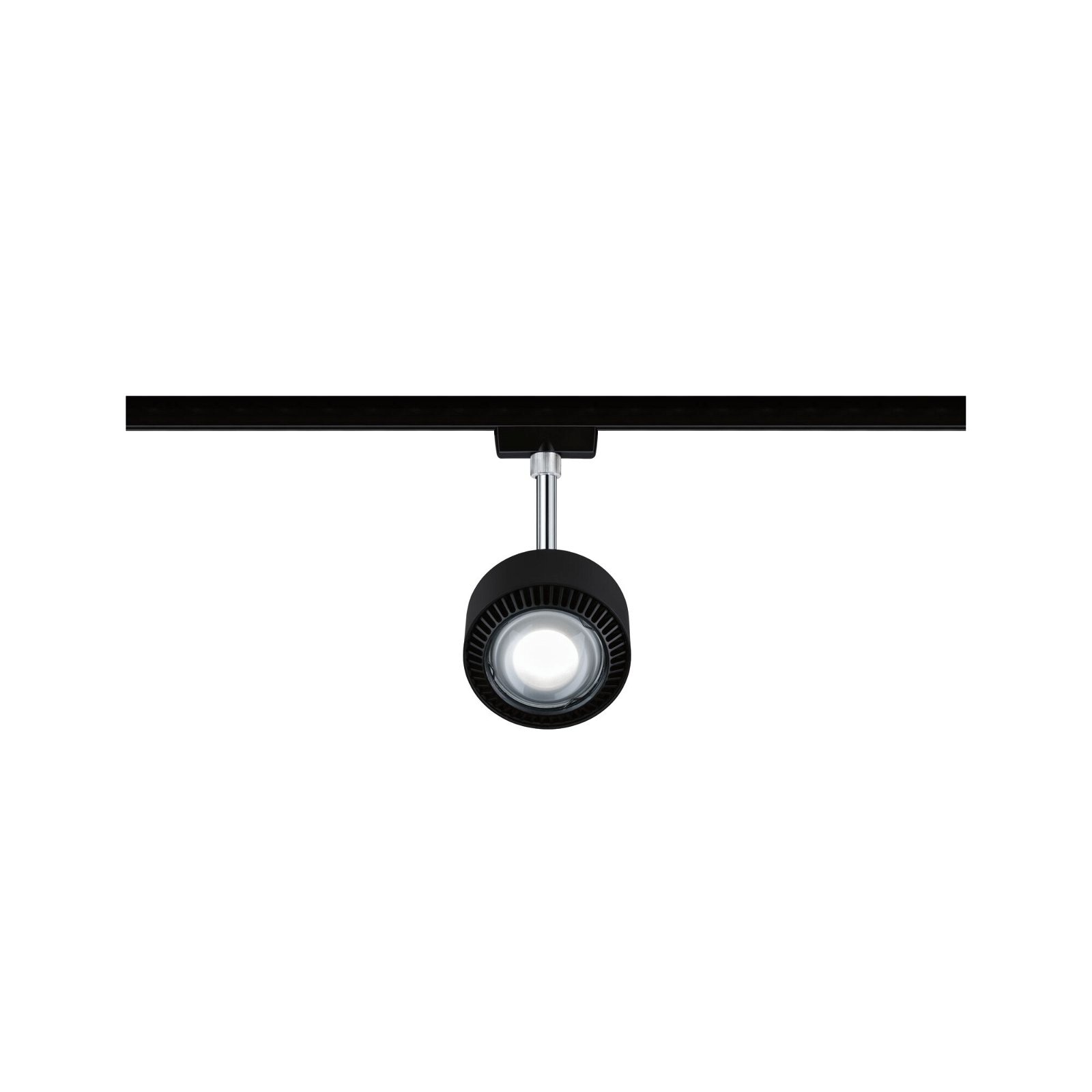 Paulmann Schienensystem-Leuchten »URail Schienenspot Aldan 533,8lm 8W 4000K 230V Schwarz matt, Schwarz« LED-Modul 1 Stk. Neutralweiß dimmbar Einzelspot