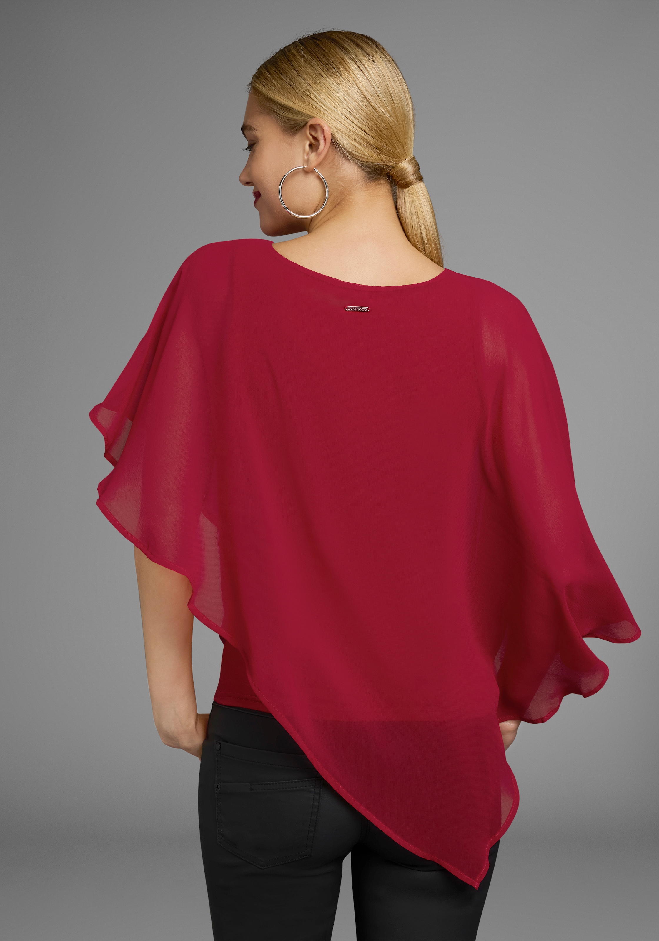 Laura Scott Chiffonbluse, für festliche Anlässe