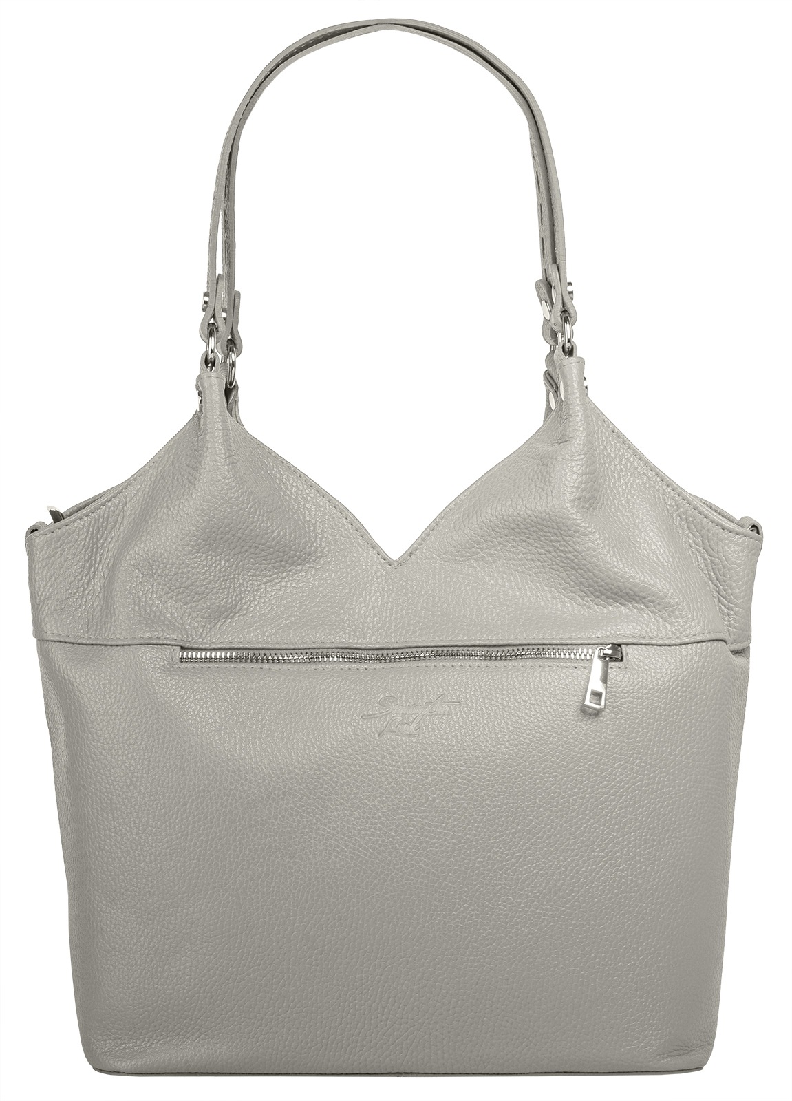 Samantha Look Shopper, echt Leder, Made in Italy