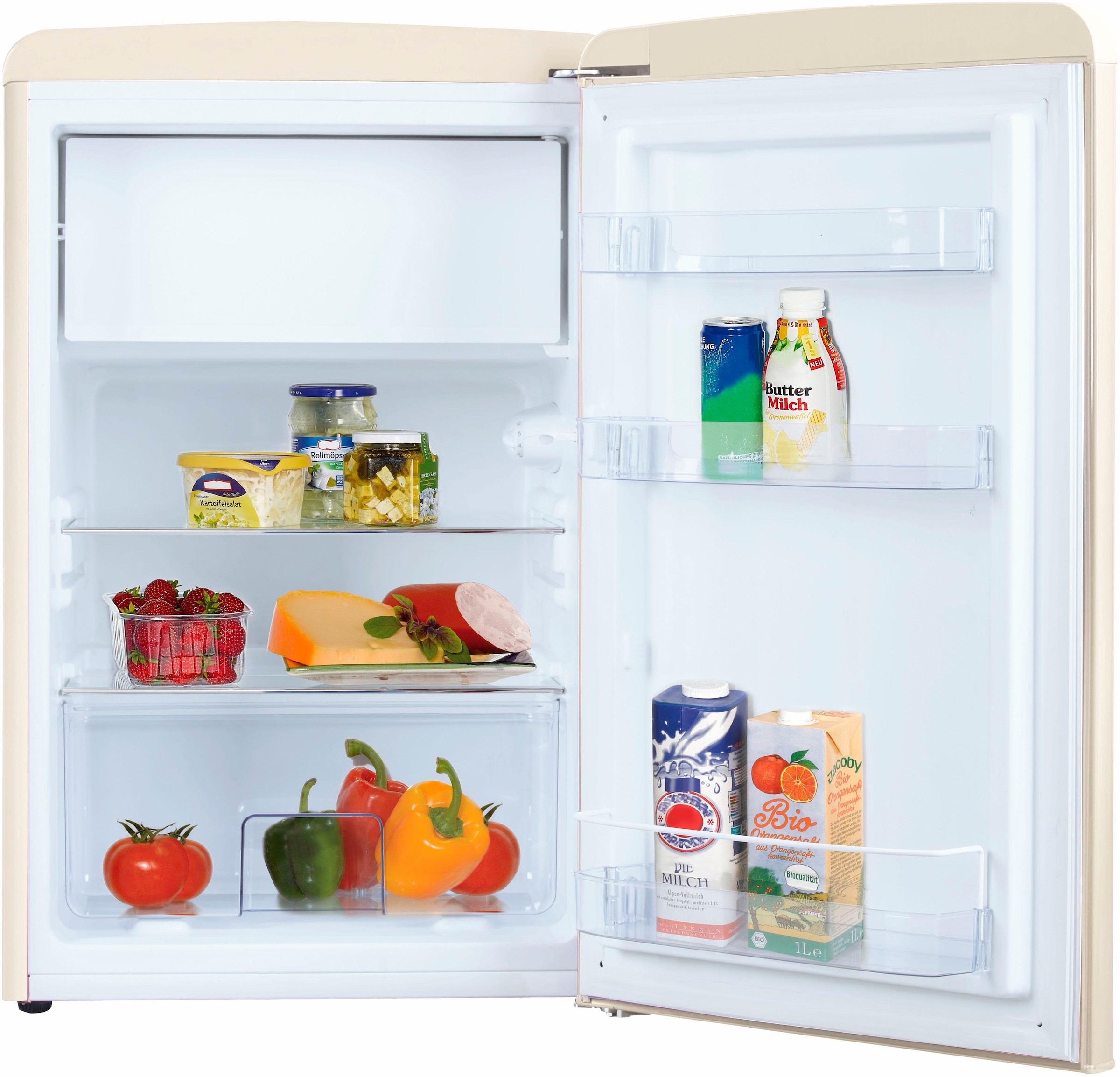 Kühlschrank, mit breit KS Top cm 3 cm Garantie R, Table 87,5 Jahren Amica 55 15611 hoch, XXL