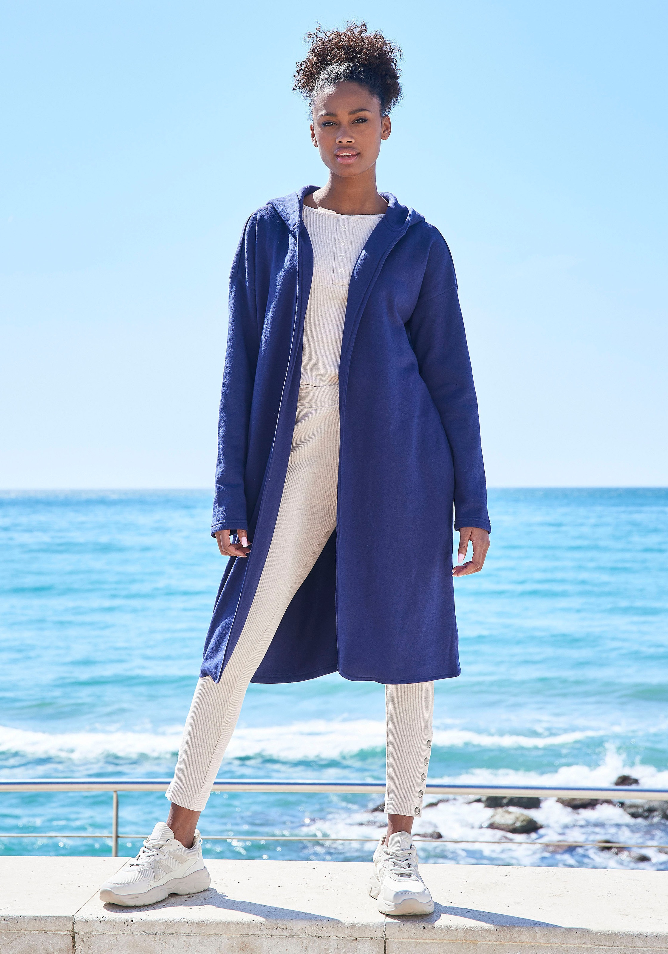 H.I.S Kapuzensweatjacke, mit lockerem Schnitt kaufen