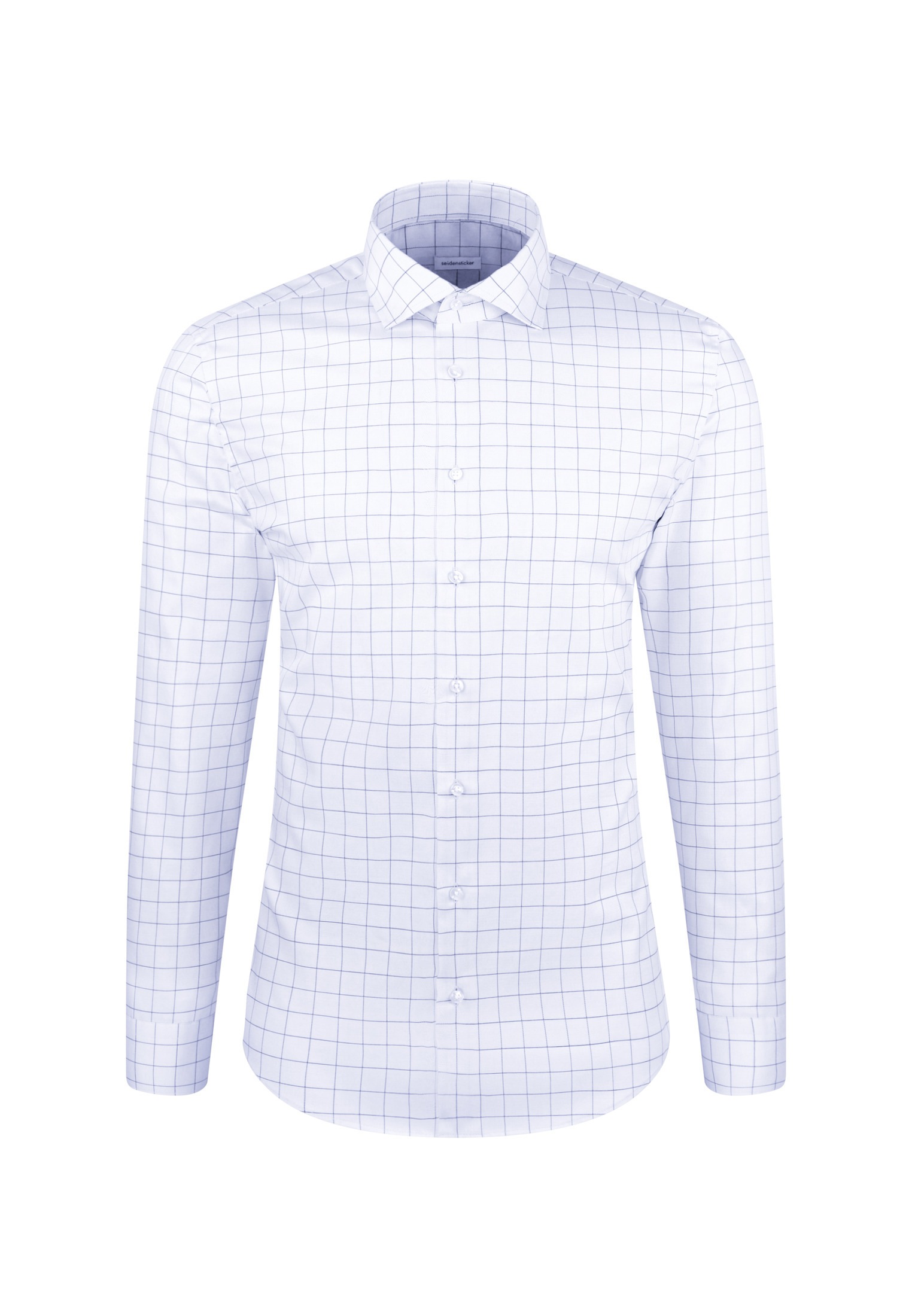 seidensticker Businesshemd »Schwarze Rose« Regular 1/1 Kentkragen Karo