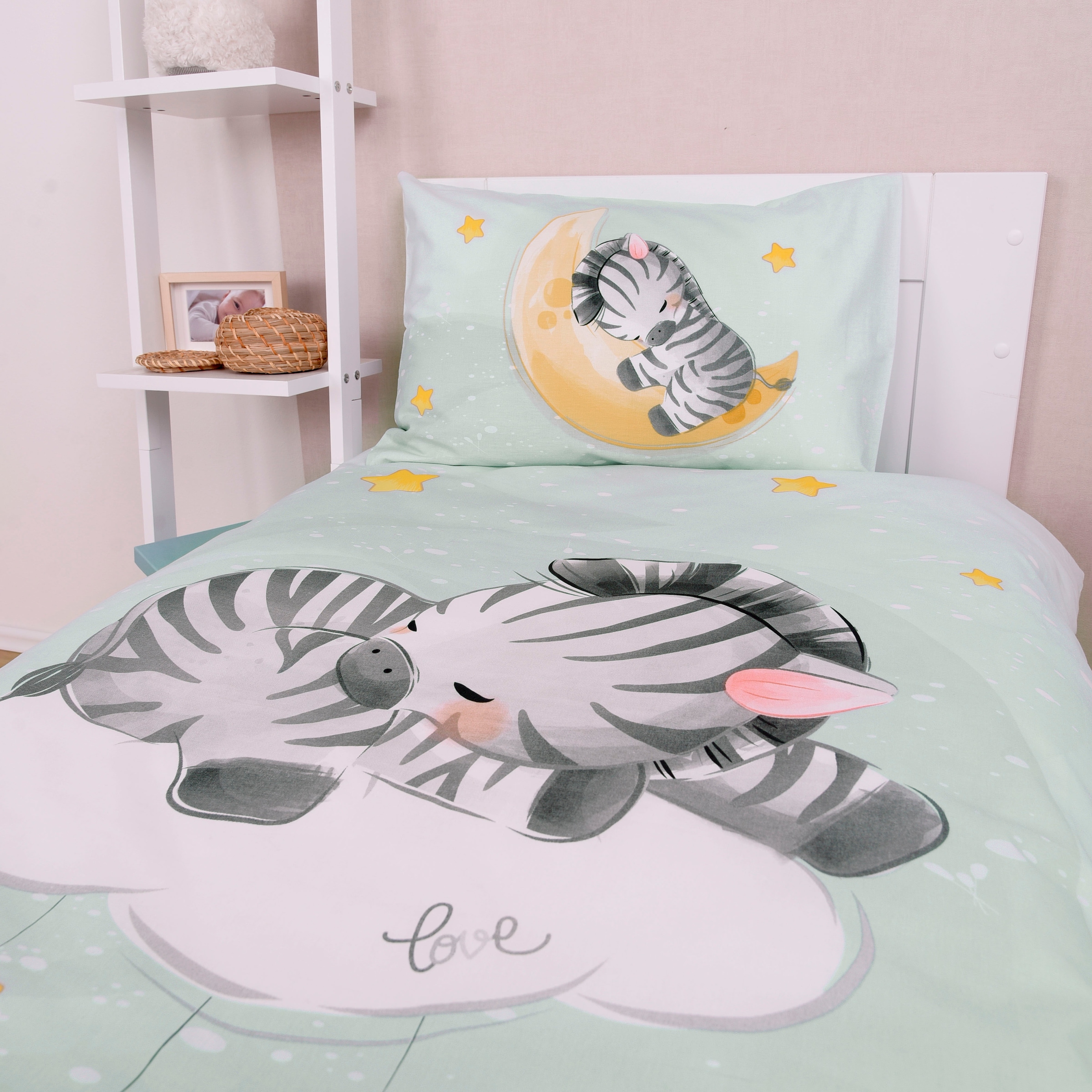 Baby Best Babybettwäsche »babybest Zebra«, mit liebevollem Motiv