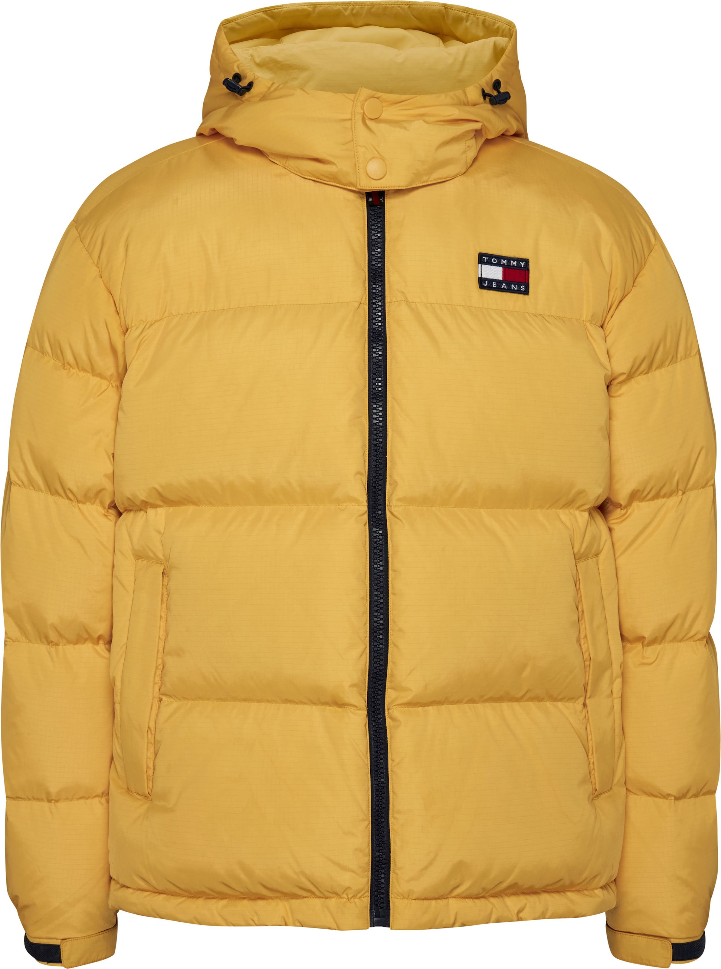 Tommy Jeans Steppjacke »TJM ALASKA PUFFER«, mit Kapuze, mit Markenlabel