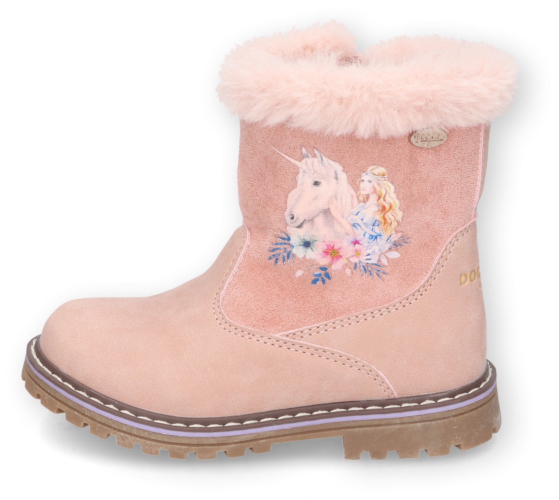 Dockers by Gerli Winterboots, Stiefel, Glitzerschuh mit Warmfutter