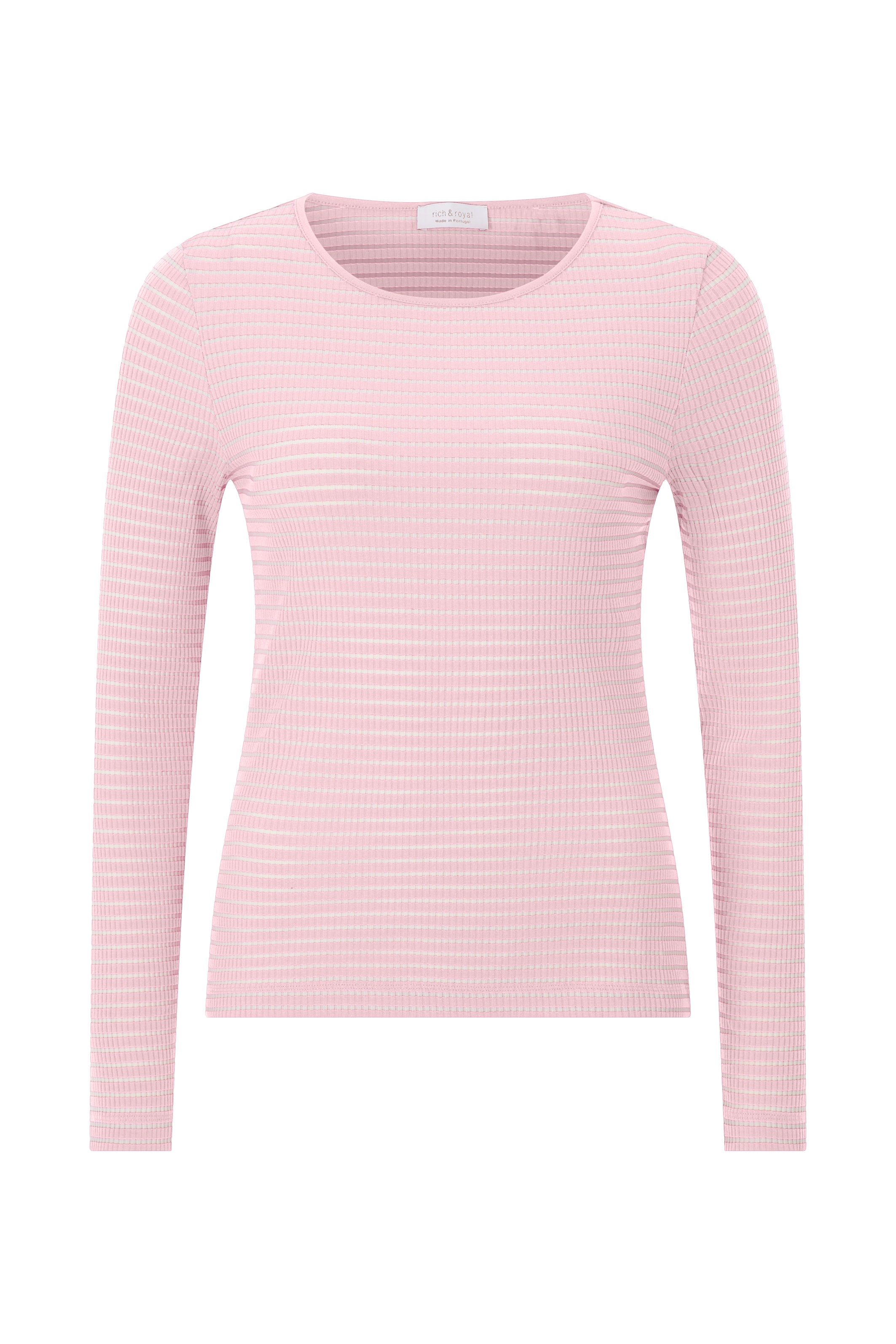 RICHROYAL Langarmshirt, Mit Markenlabel am Rücken