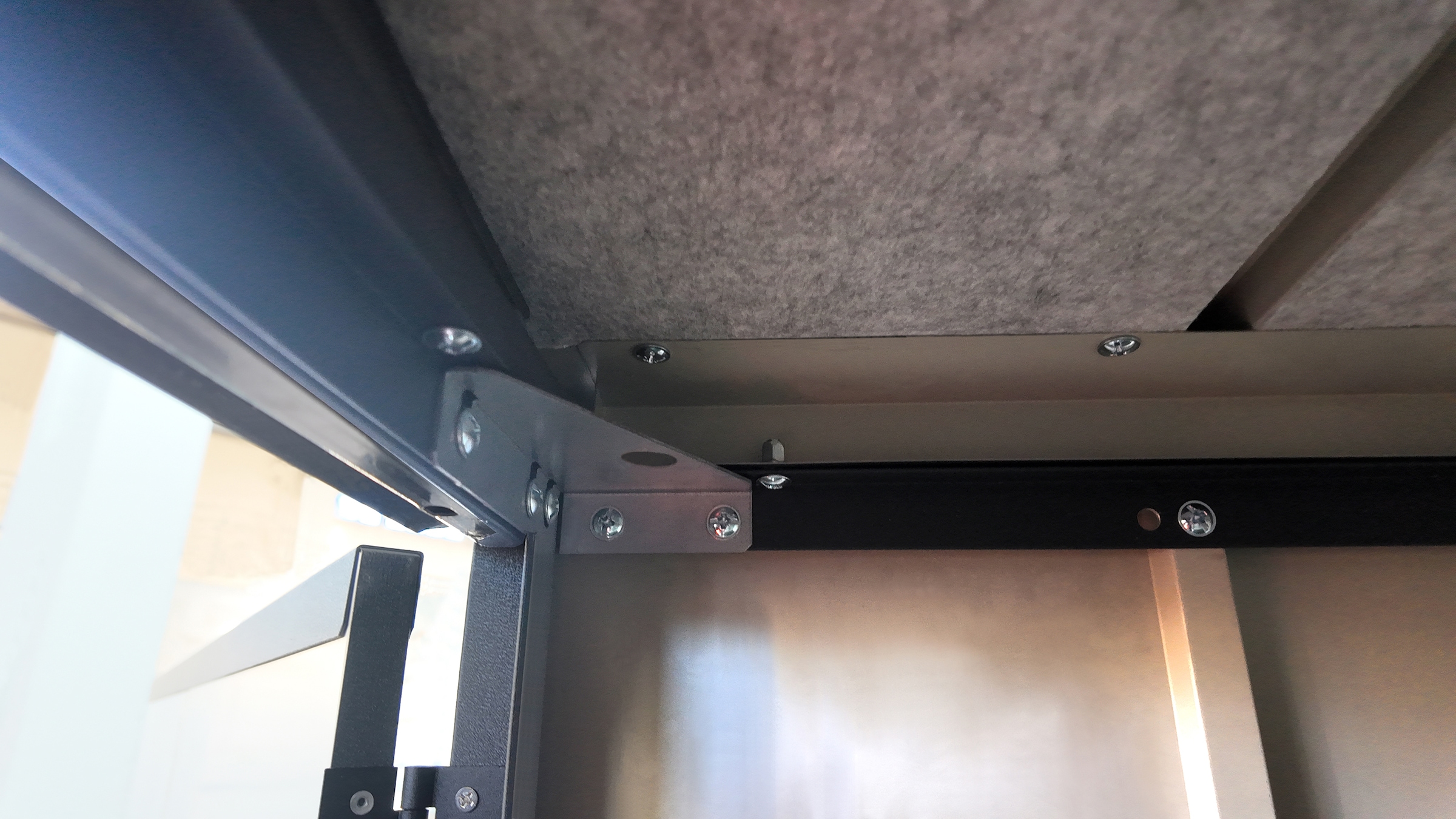 weka Gerätehaus »Gary Gr. 5, aus Metall mit Holzoptik, anthrazit« aus pulverbeschichtetem, verzinktem Stahl