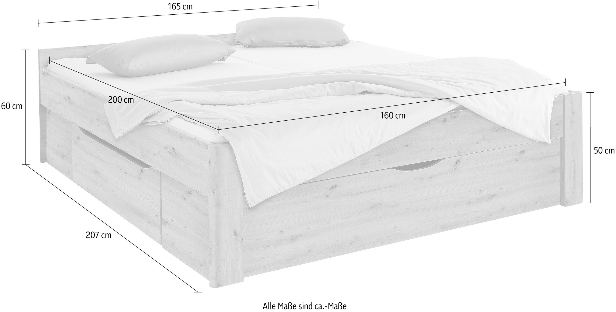 rauch Bett »Scala«, mit Schubkästen in 3 Varianten