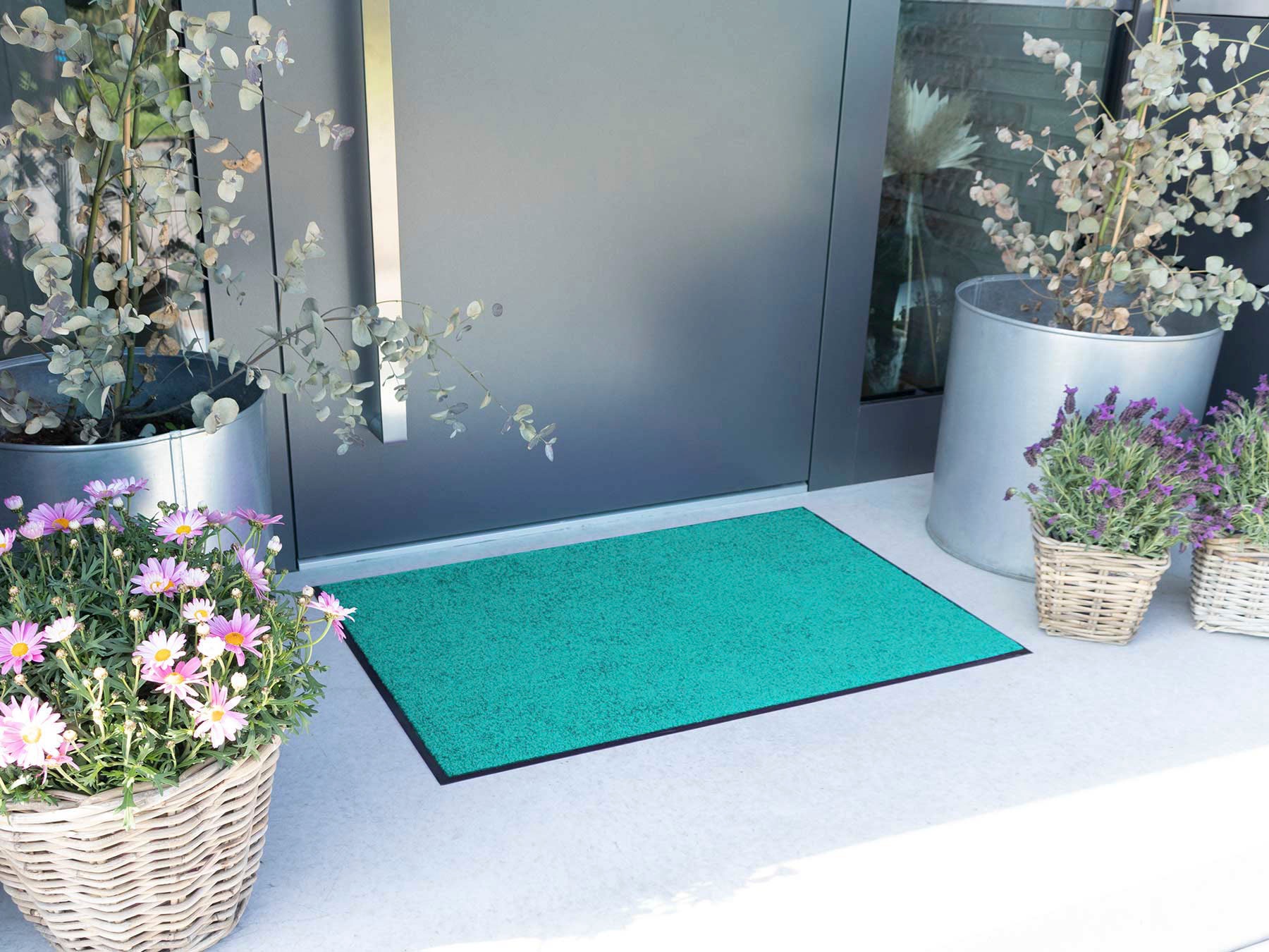 Primaflor-Ideen in Textil Fußmatte »CLEAN, Made in Belgium«, rechteckig, 8,5 mm Höhe, Schmutzfangmatte, große Farbauswahl, waschbar