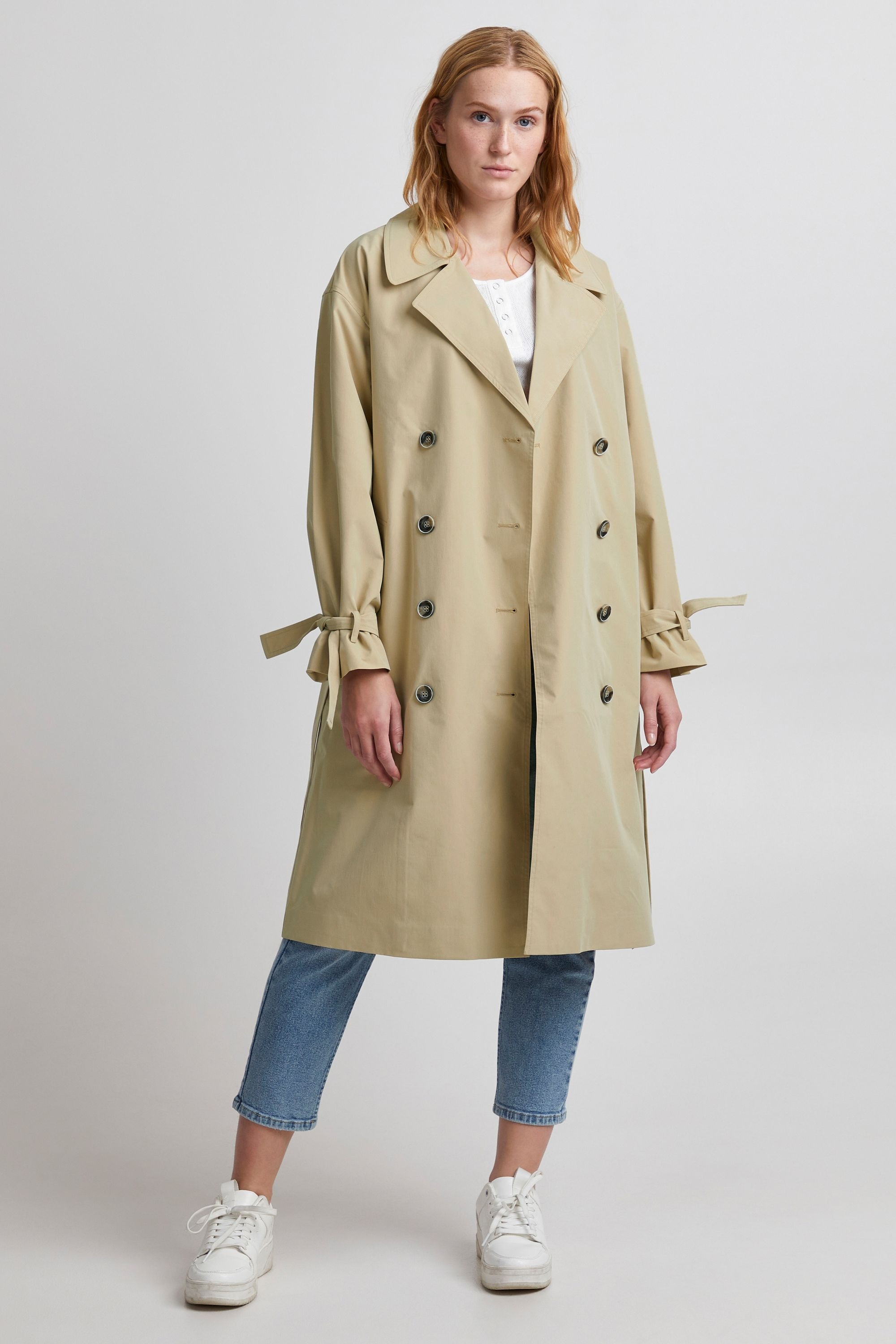 b.young Langjacke »Langjacke BYCasandra«, ohne Kapuze