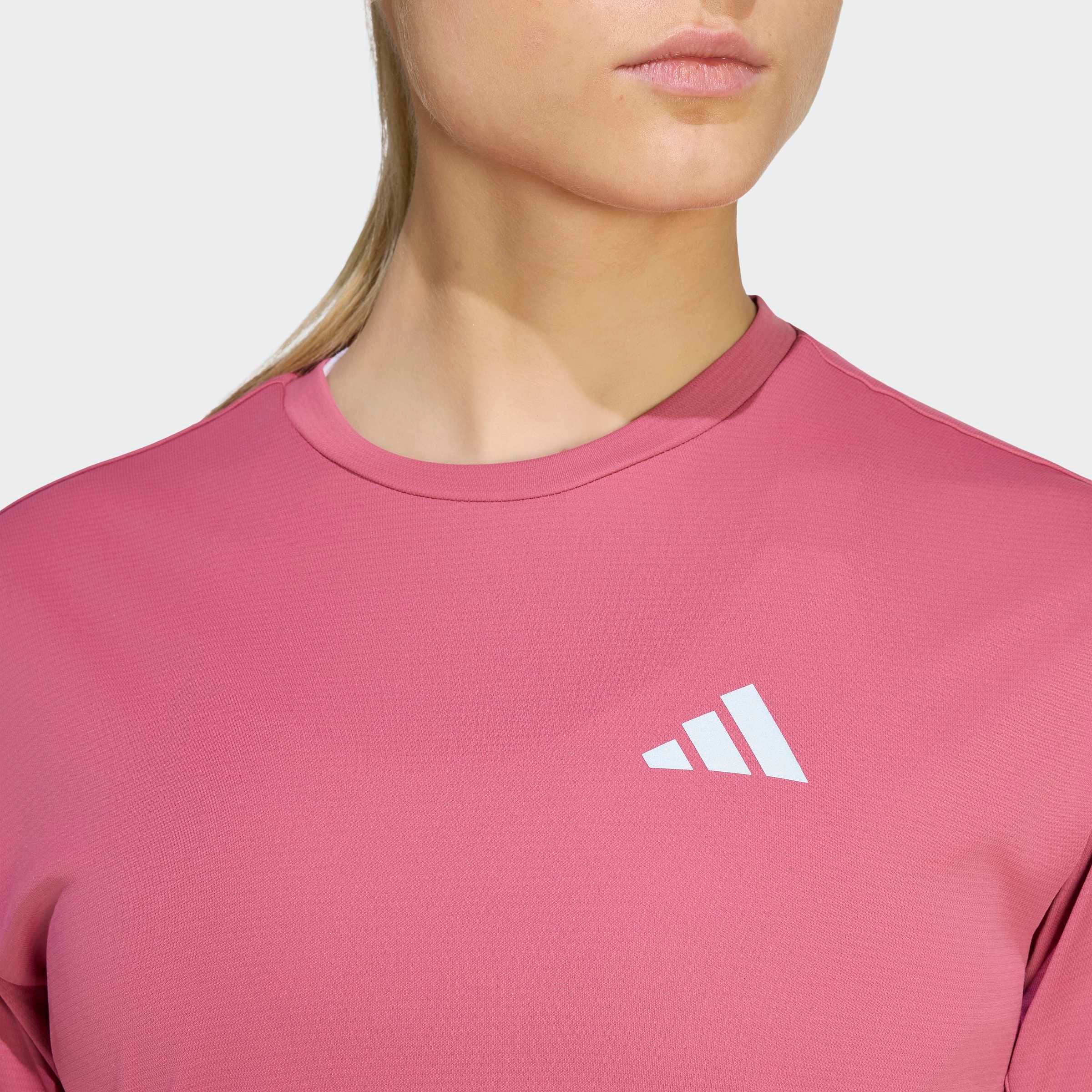 adidas Performance Laufshirt »RUN ESS TEE W« mit climacool® Technologie, ohne Verschluss
