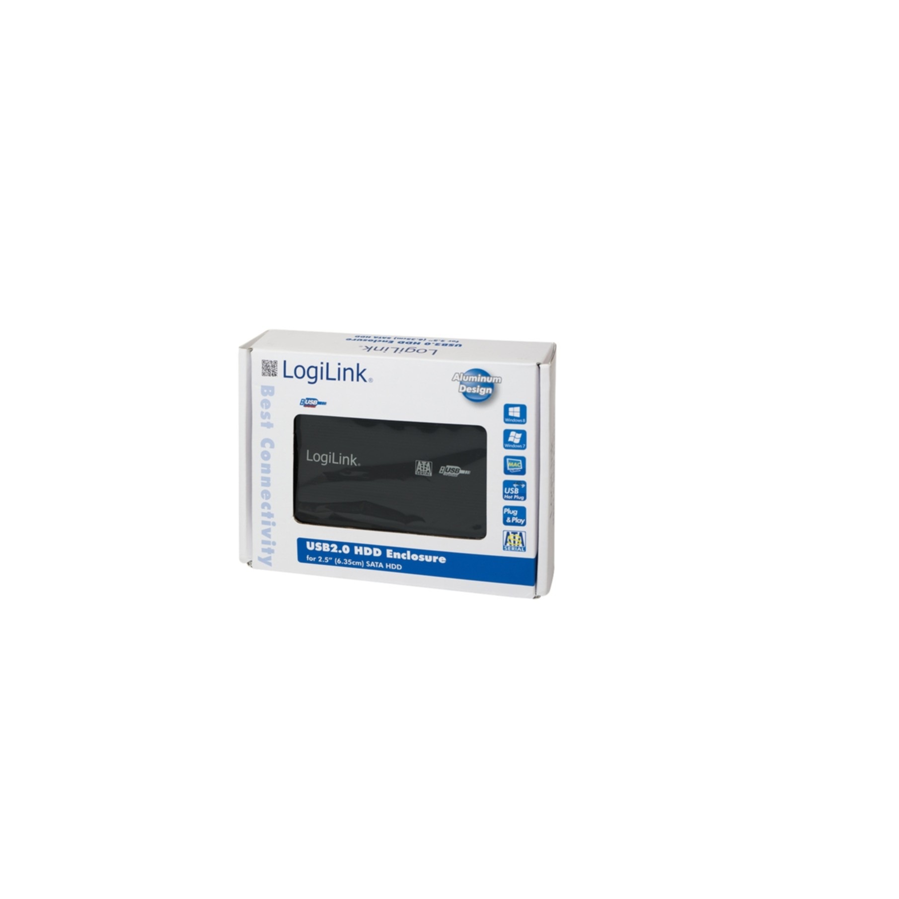 LogiLink externe HDD-Festplatte »UA0041B«, 2,5 Zoll, Anschluss USB 2.0