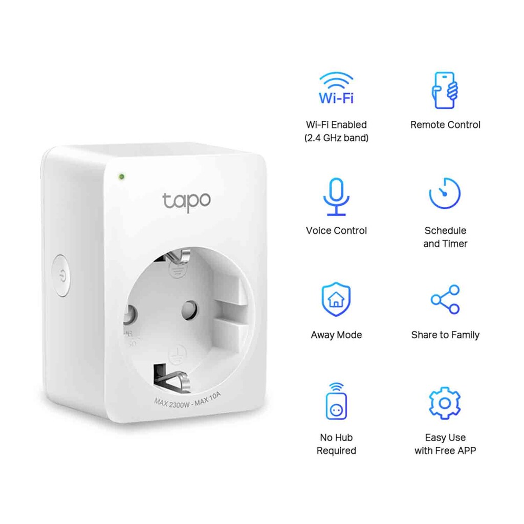 TP-Link Smart-Home-Zubehör »Mini Smarte WLAN-Steckdose«