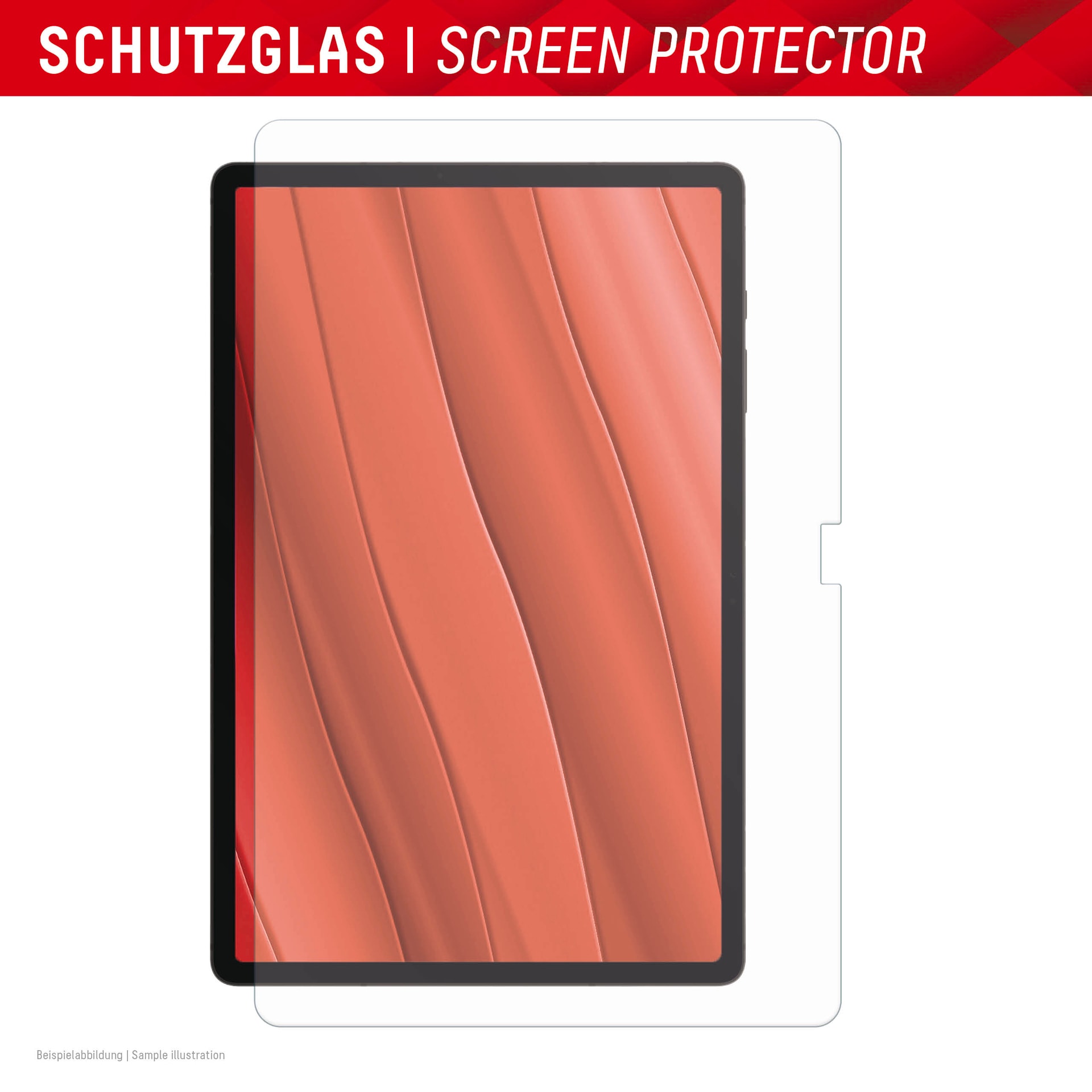 Displex Displayschutzglas »Tablet Glass« Displayschutzfolie, Schutzfolie, Bildschirmschutz, kratz- & stoßfest
