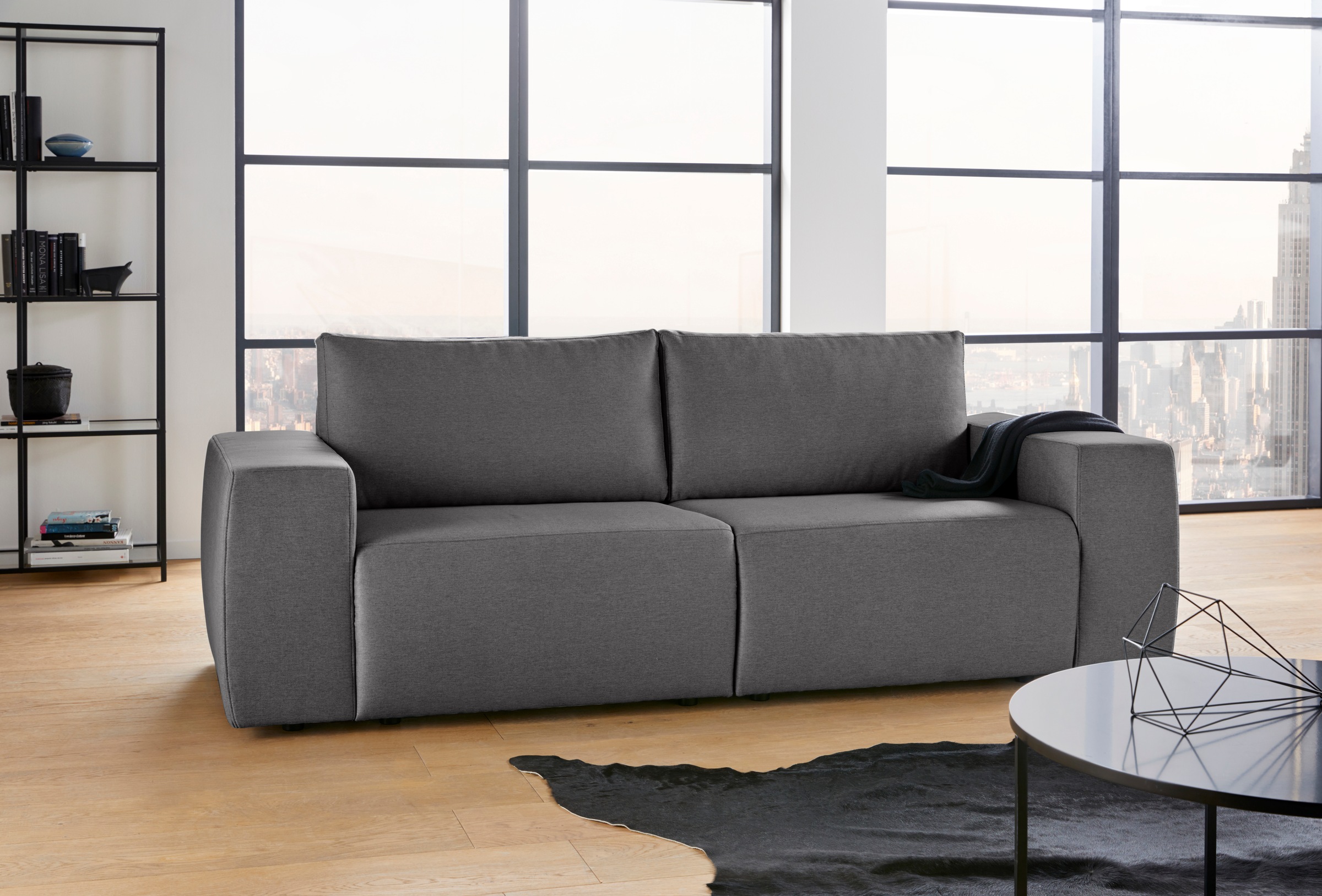 LOOKS by Wolfgang Joop Big-Sofa »LooksII«, geradlinig und komfortabel