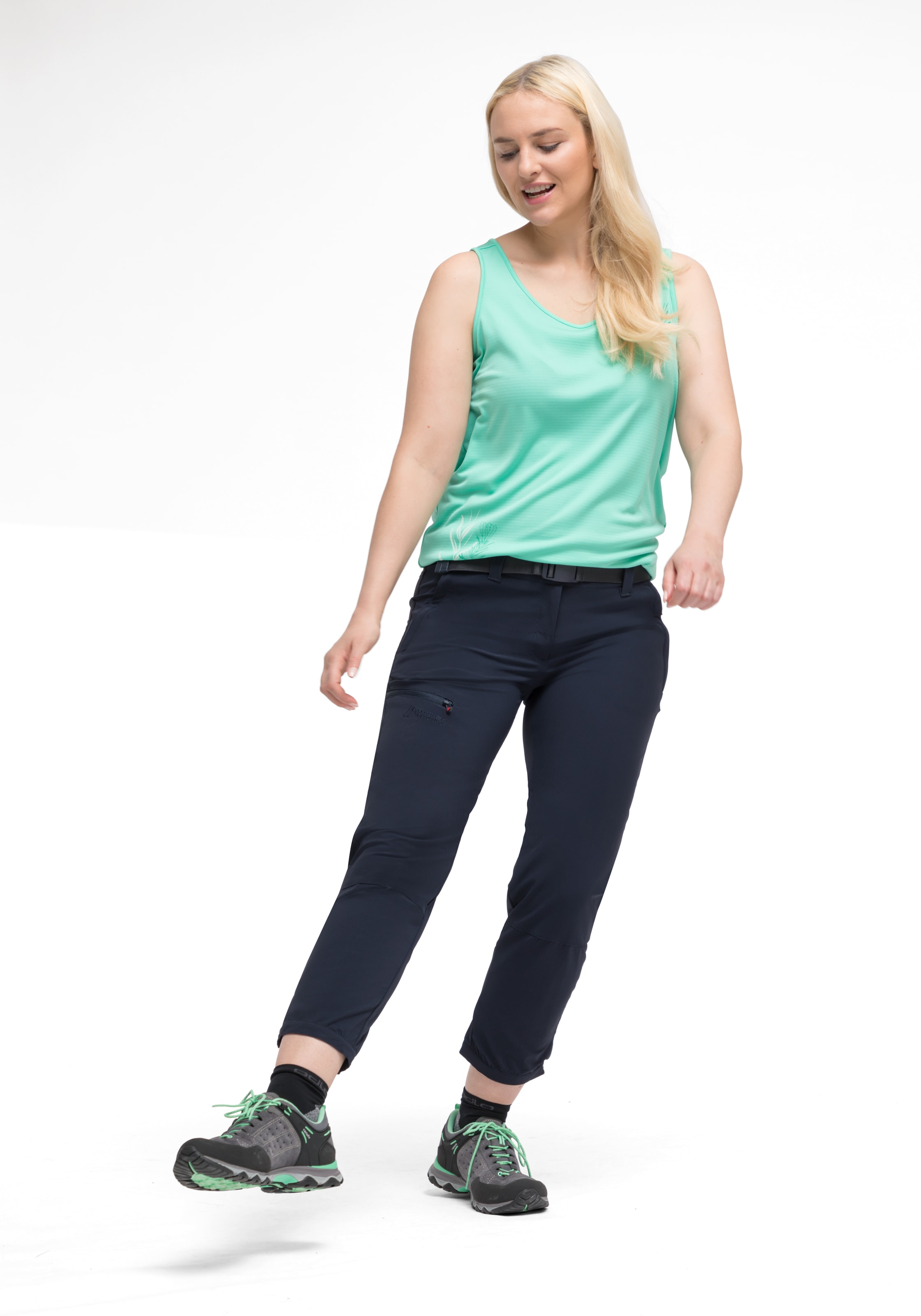 Maier Sports Funktionshose »Lulaka 7/8«, Damen Wanderhose, atmungsaktive und elastische Outdoor-Hose