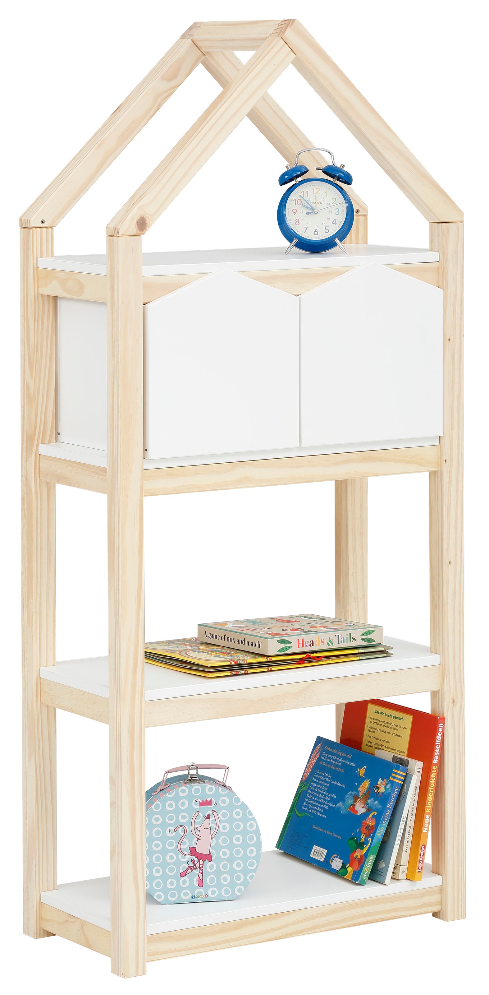 Lüttenhütt Kinderregal »Meentje«, Bücherregal,2 Boxen, Einlegeböden und Boxen aus MDF,... kaufen