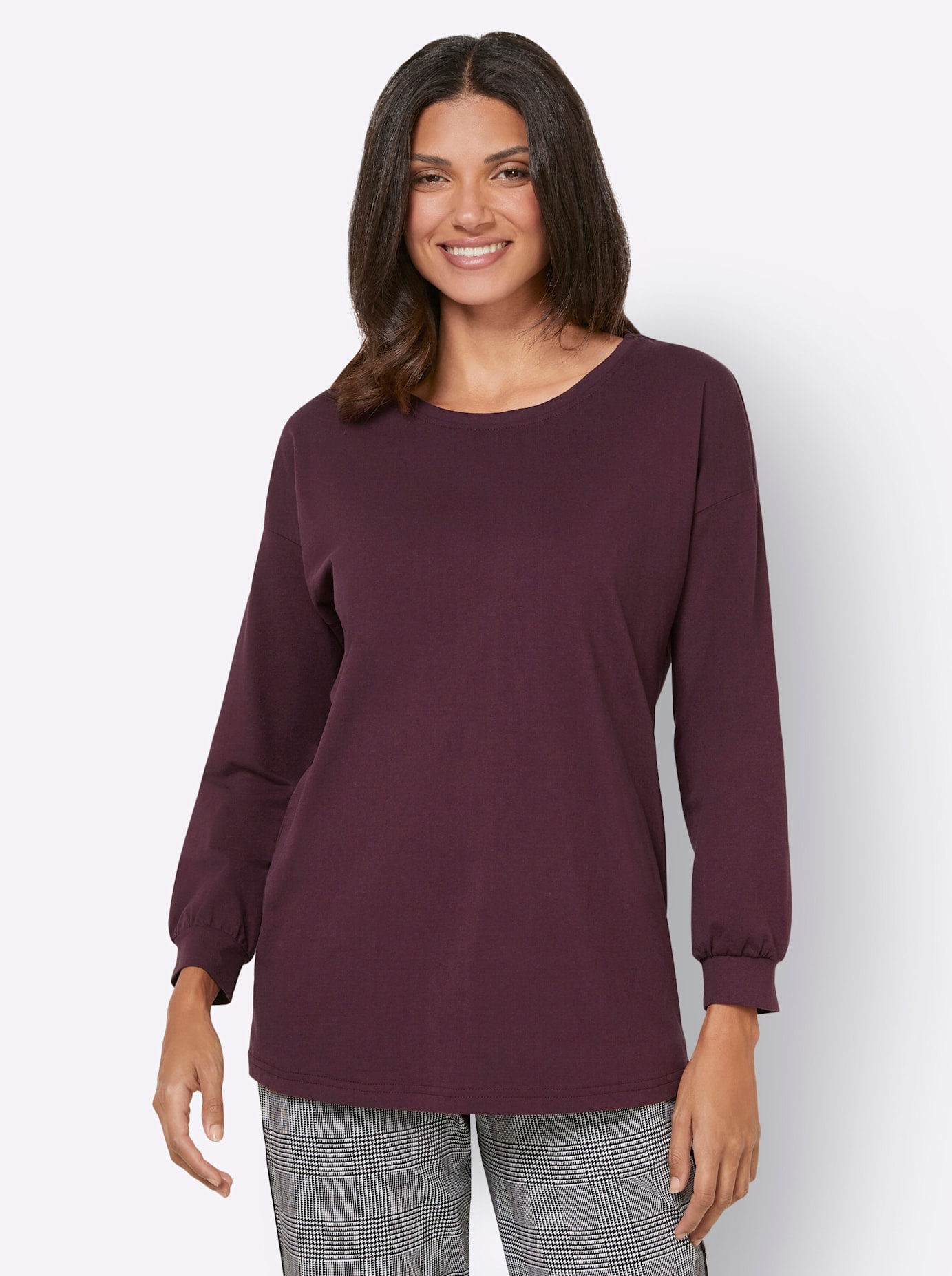   Rundhalsshirt »Freizeitshirt« 1 Stk.