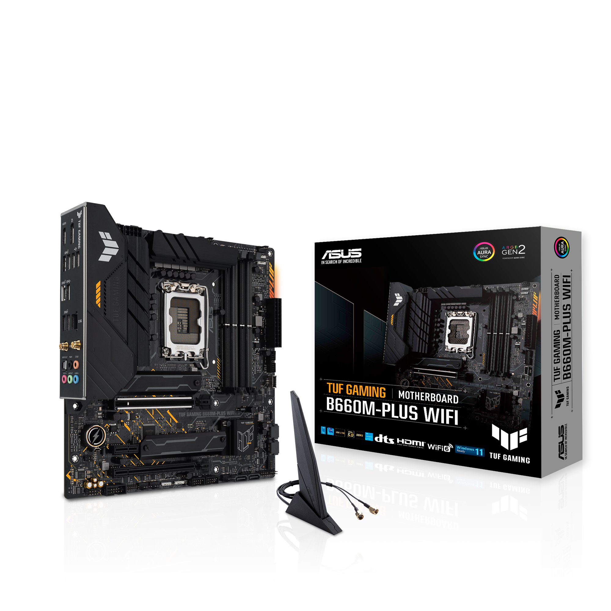 Asus Mainboard »TUF GAMING B660M-PLUS WIFI«