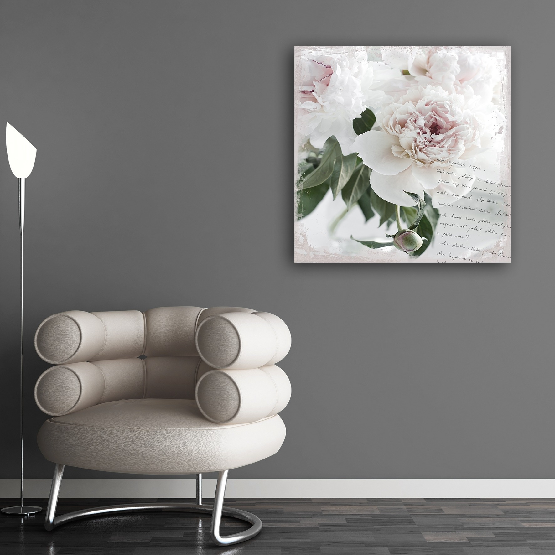 queence Acrylglasbild »Poesie & Rose«, Blumen-Blumenbilder-Pflanzen-Sprüche-Sprüche & Texte, Fine Art-Print in Galeriequalität