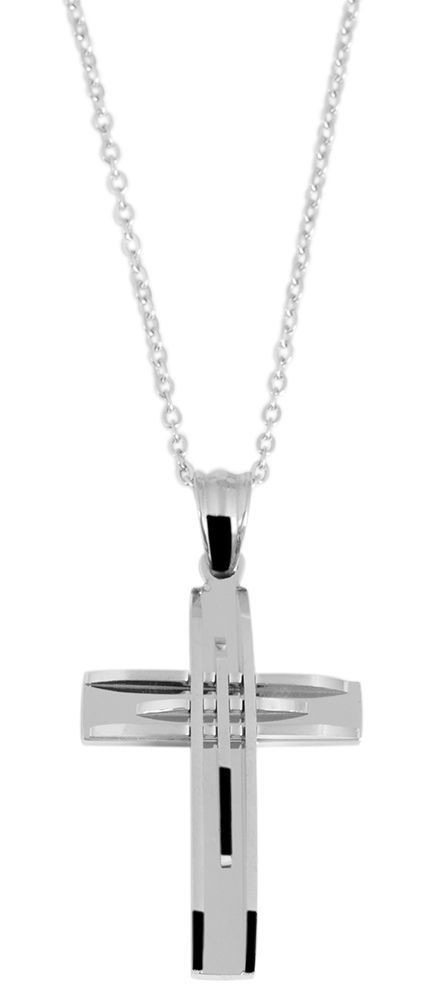 Adelia´s Kette mit Anhänger »Adelia's Damen Edelstahl Ankerkette Halskette mit Anhänger Anker 45 cm«