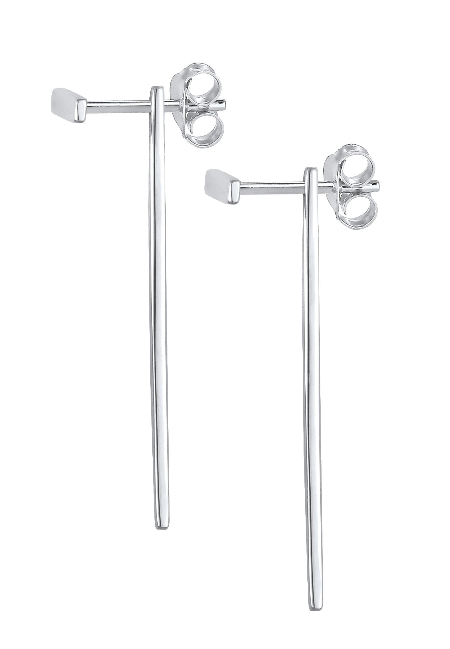 Elli Paar Ohrstecker »Ohrringe Basic Hänger Geo Stab Look 925 Silber«