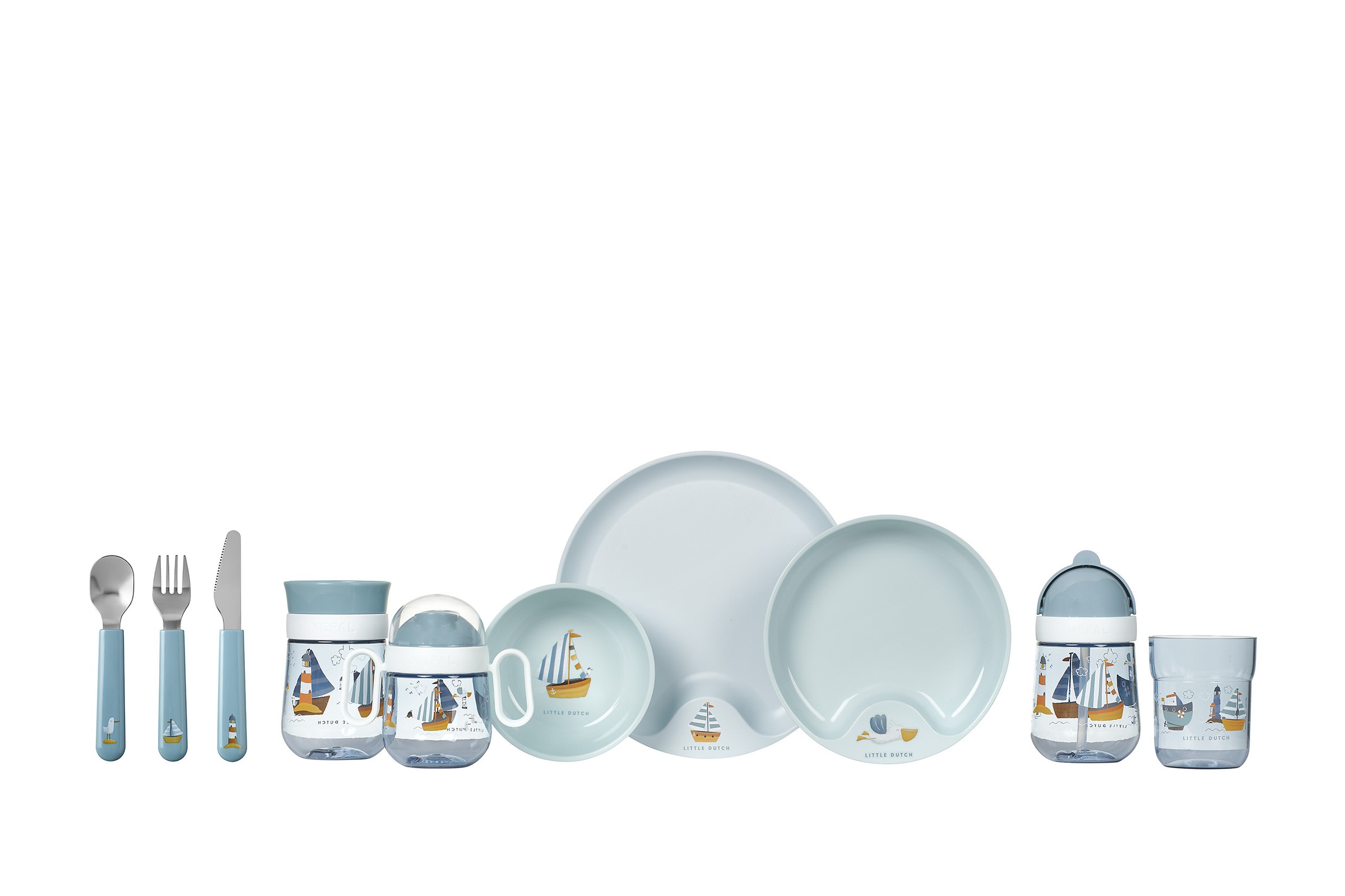Mepal Kinderschale »Kinderschale mit Fütterlöffel Mio 3er Set«
