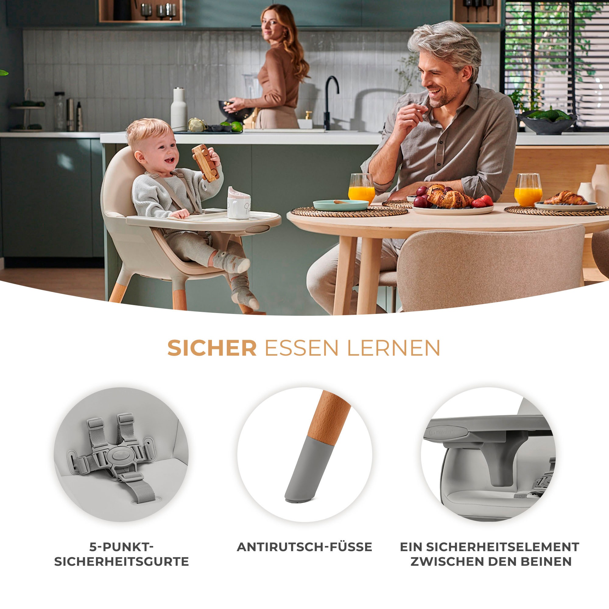 Kinderkraft Hochstuhl »FINI 2«