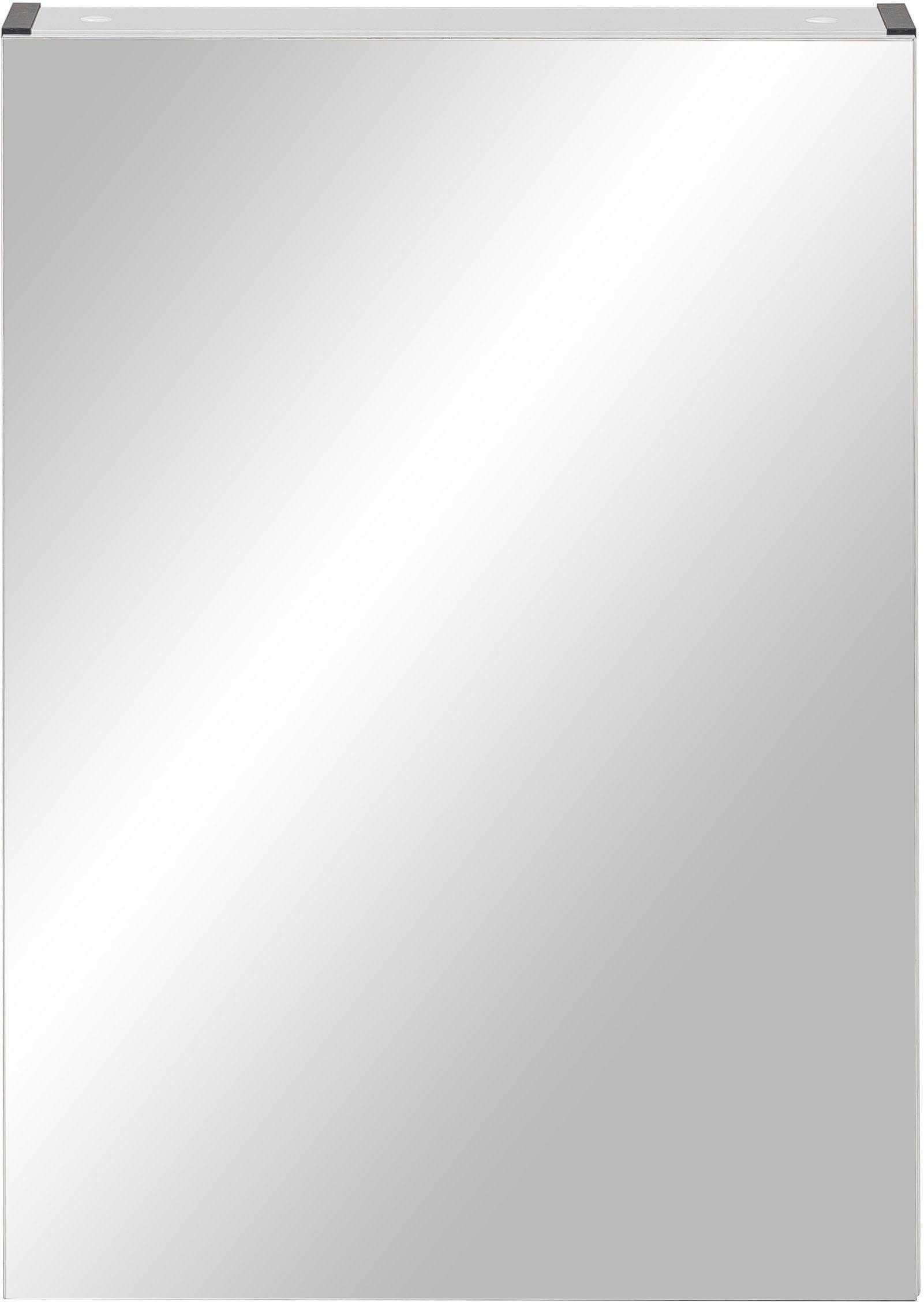 Schildmeyer Spiegelschrank »Basic«, Breite 50 cm, 1-türig, Glaseinlegeböden,  Made in Germany mit 3 Jahren XXL Garantie