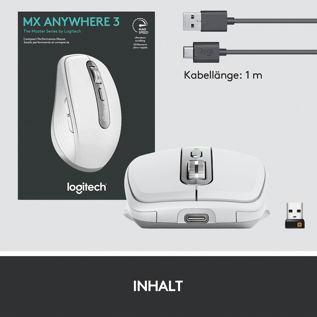 Logitech Maus »MX ANYWHERE 3«, kabellos