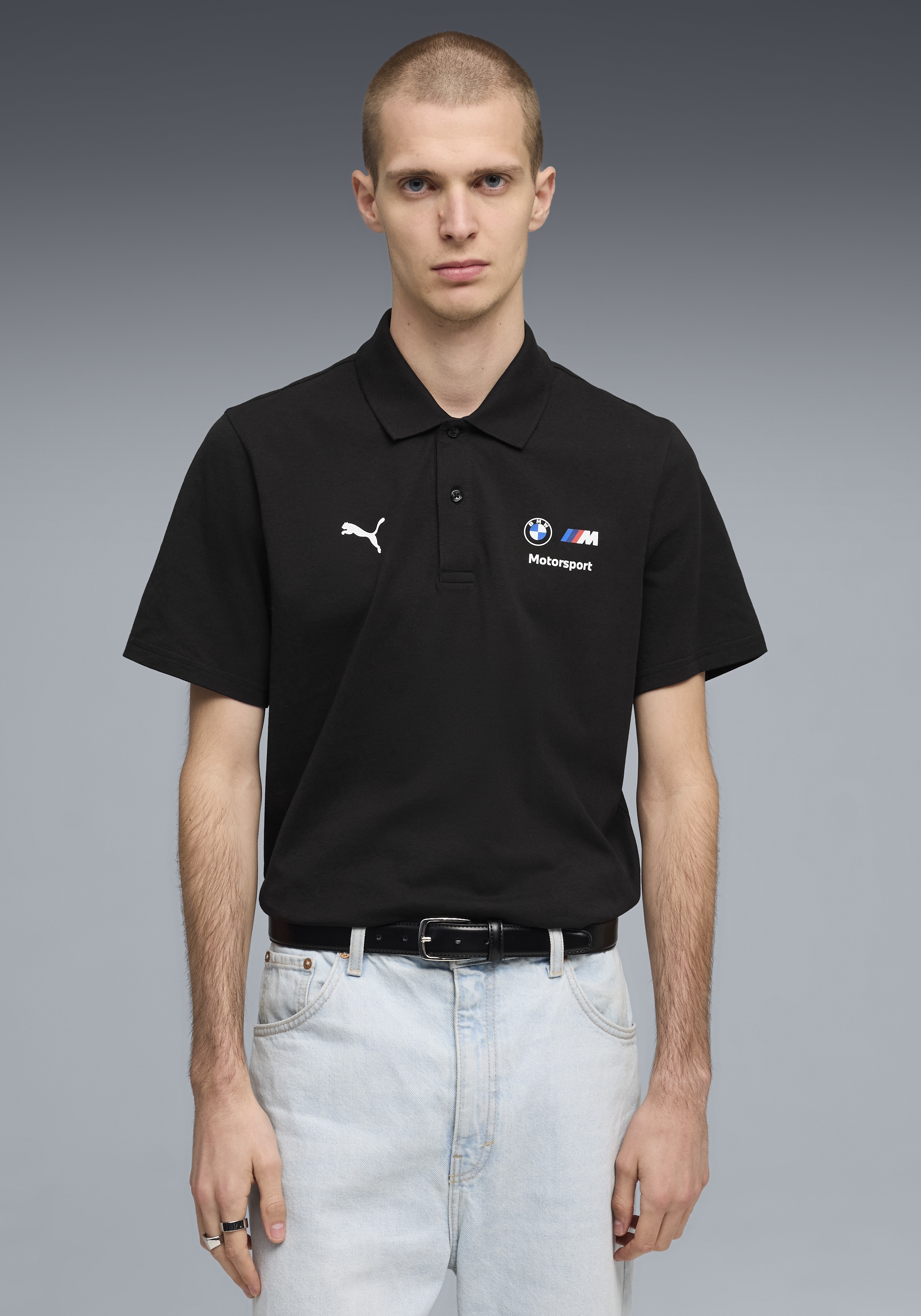 PUMA Poloshirt »BMW MMS ESS POLO« Regular Fit, Kurzarm, mit Knopfverschluss, mit Logodruck
