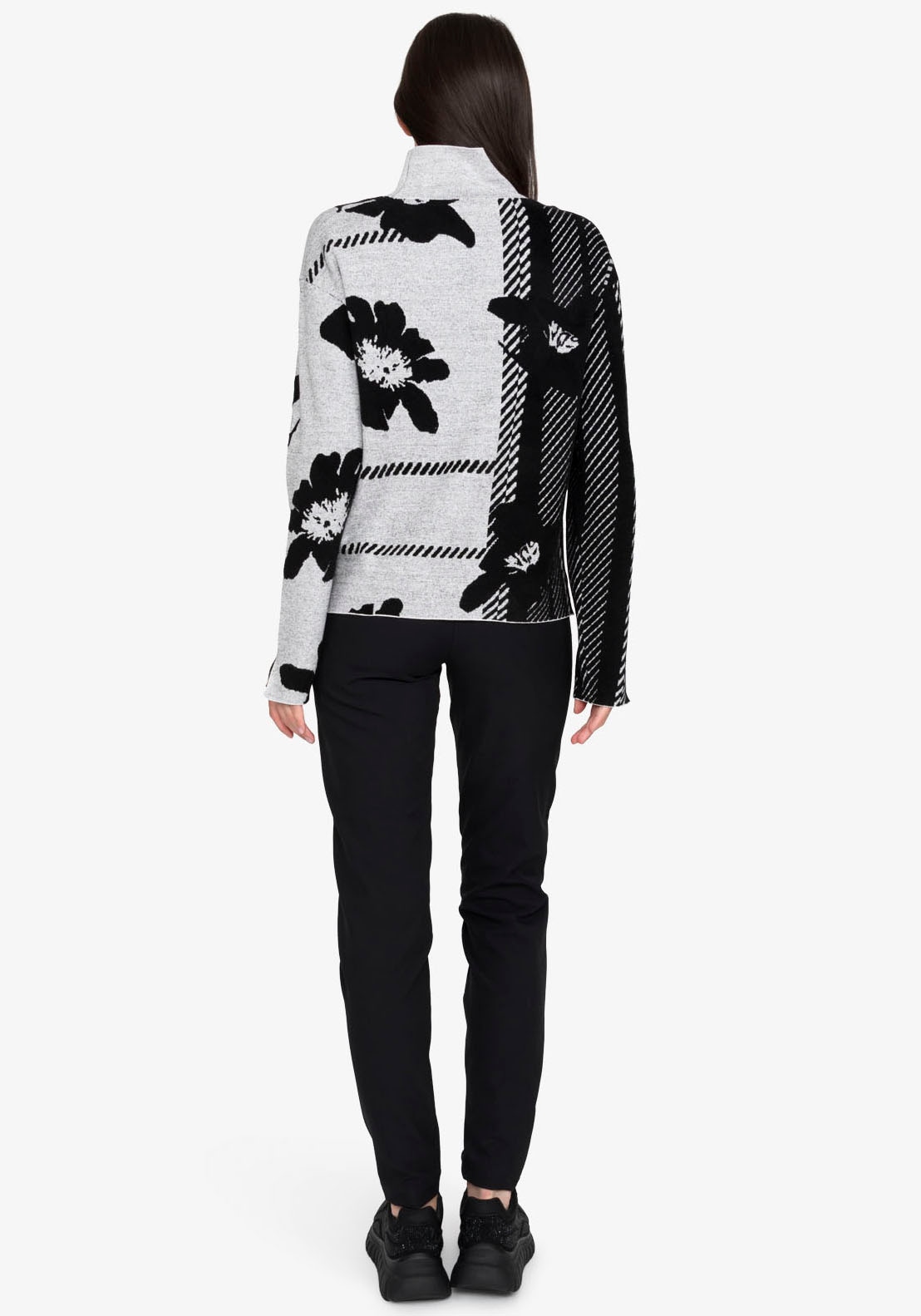 Sportalm Kitzbühel Strickpullover, mit Blumenprint