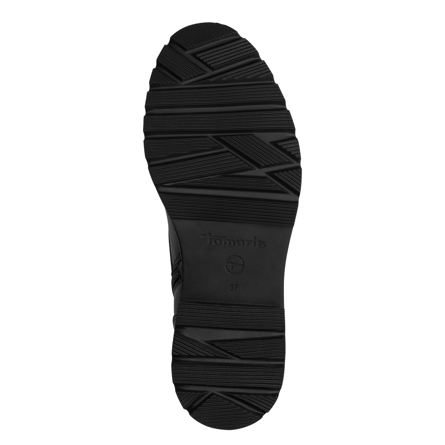 Tamaris Schnürstiefelette  , Blockabsatz, Schnürboots mit Logoaufnäher an der Schuhzunge