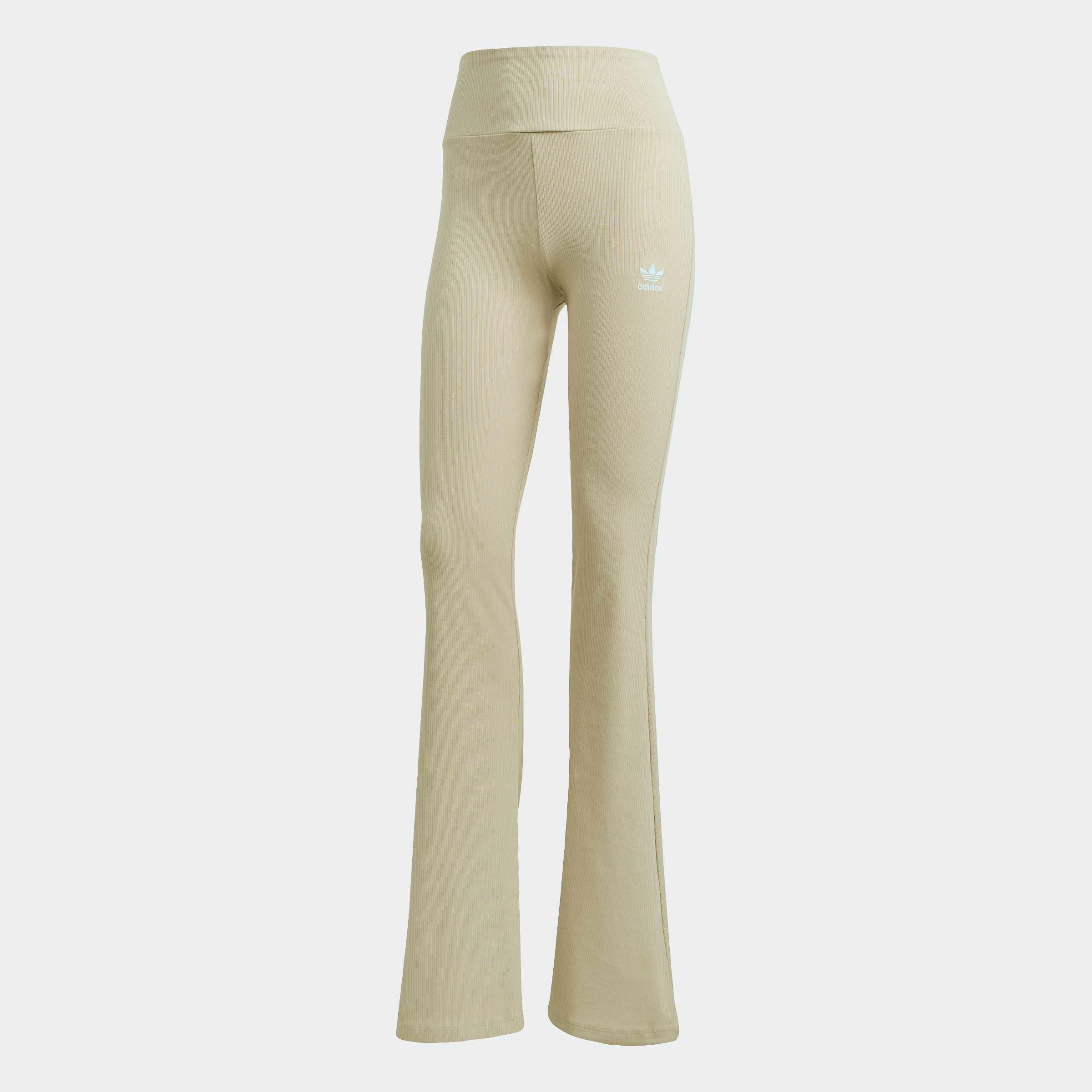 adidas Originals Leggings »ESS FL LEGGINGS«  mit ausgestelltem Bein, in Ripp-Optik, eng anliegende Passform