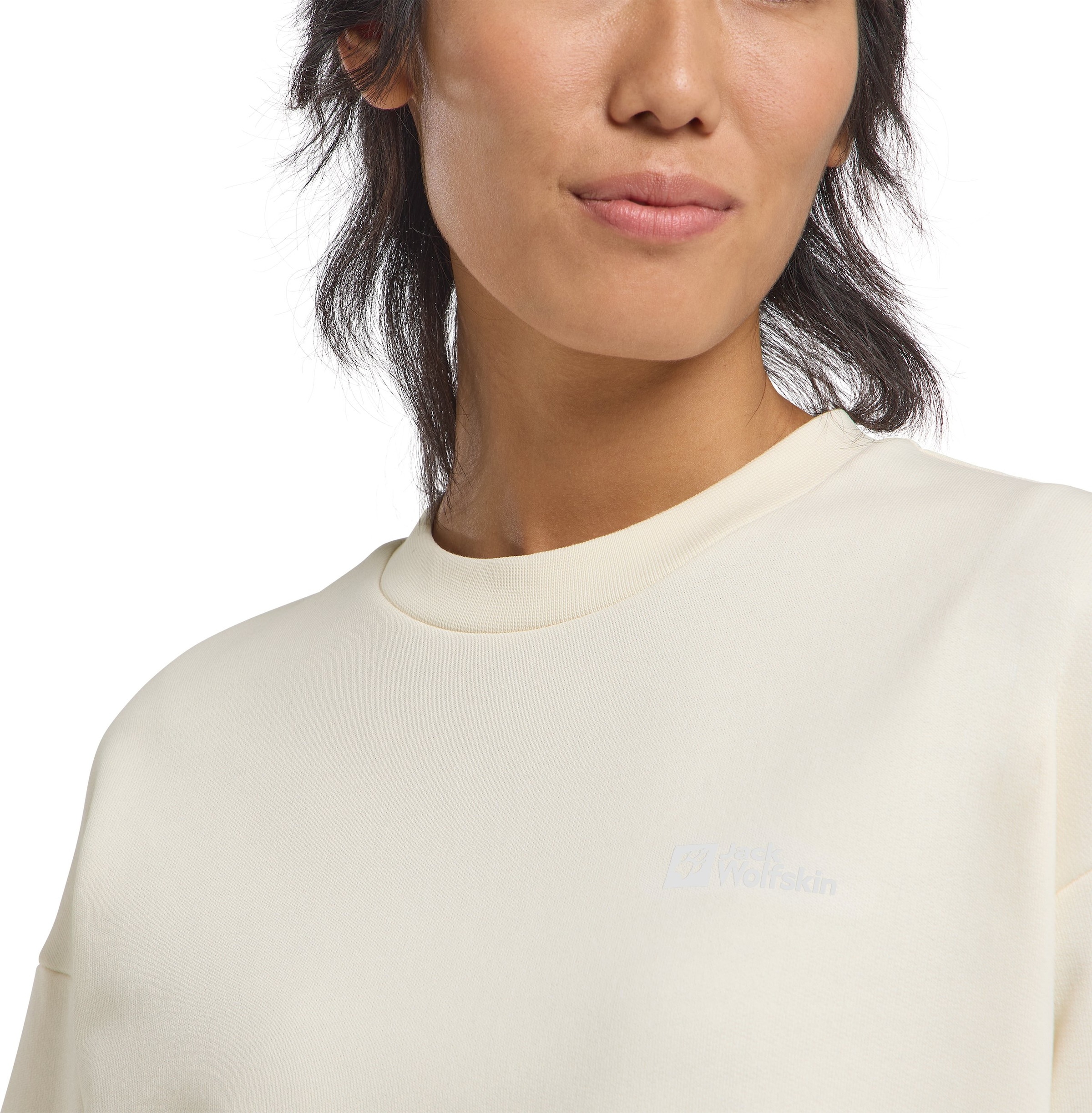 Jack Wolfskin Langarmshirt »ESSENTIAL CREWNECK W«