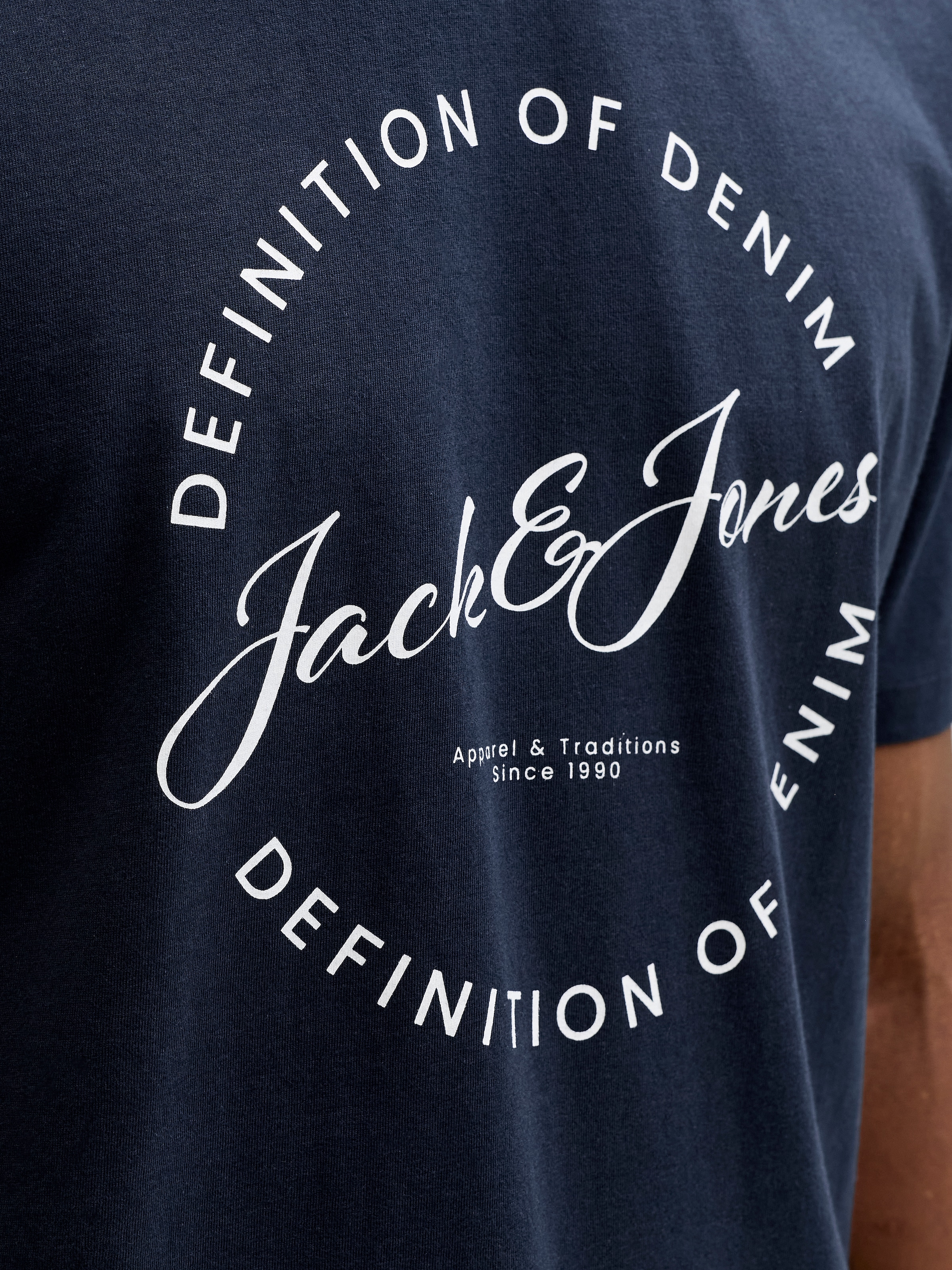 Jack & Jones T-Shirt »JJGRAYSON TEE SS CREW NECK« Baumwolle, regular fit