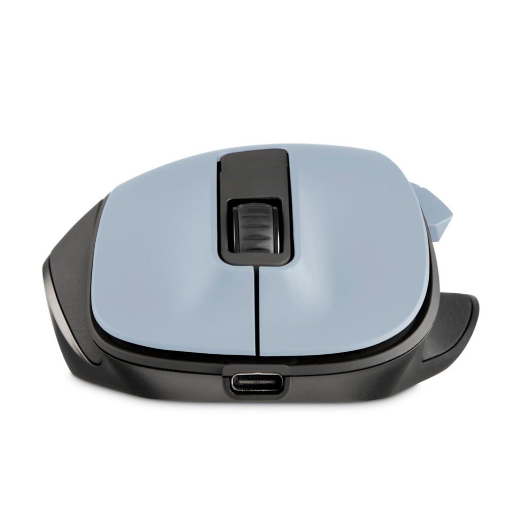 Hama ergonomische Maus »Optische 6 Tasten Funkmaus, ergonomisch, Rechtshänder, leise Tasten«, Funk