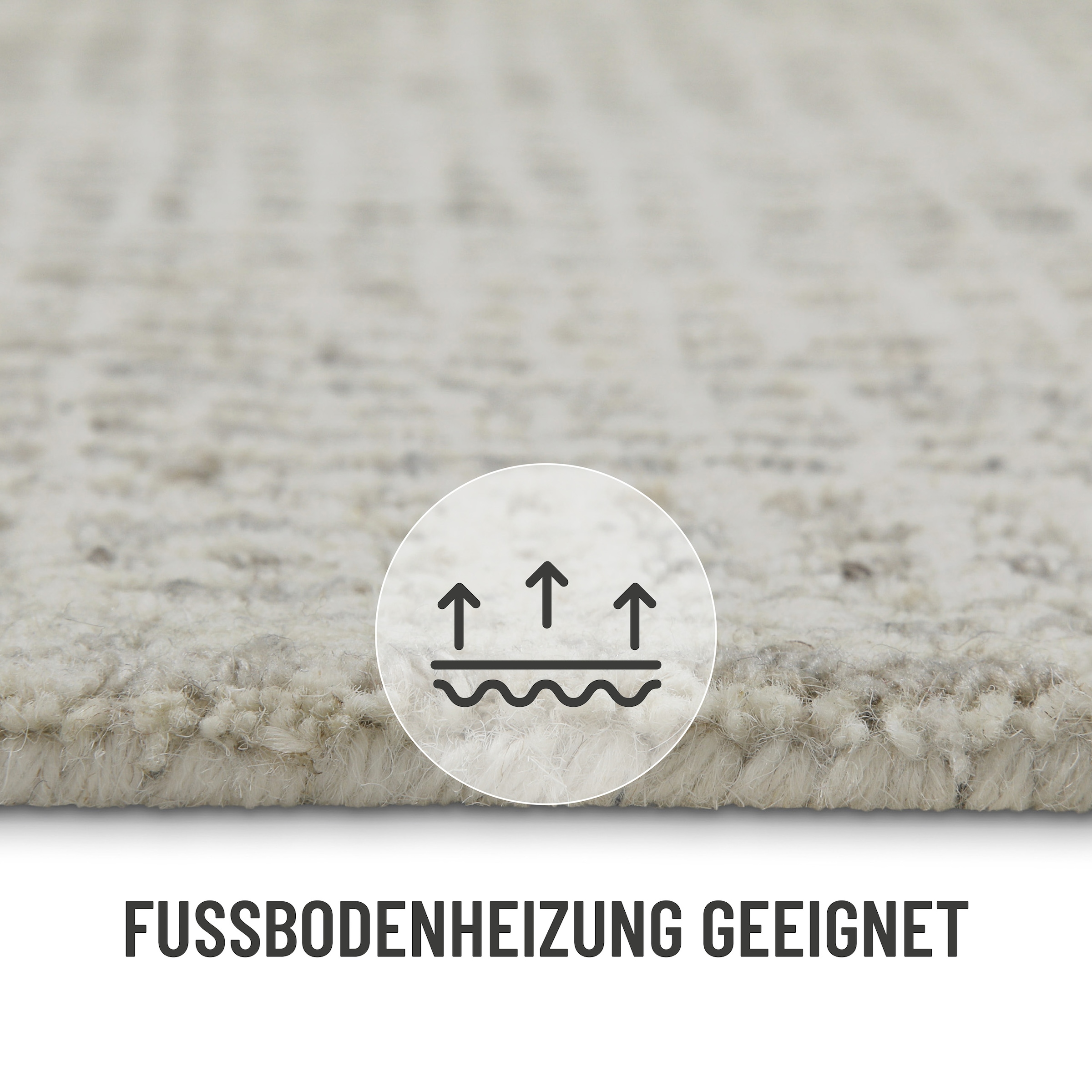 Wecon home Teppich »Hamptons FOURTEEN«, rechteckig, 10 mm Höhe, Läufer, Fasermix, Kurzflor, Wohnzimmer, Schlafzimmer, elegant, Karo