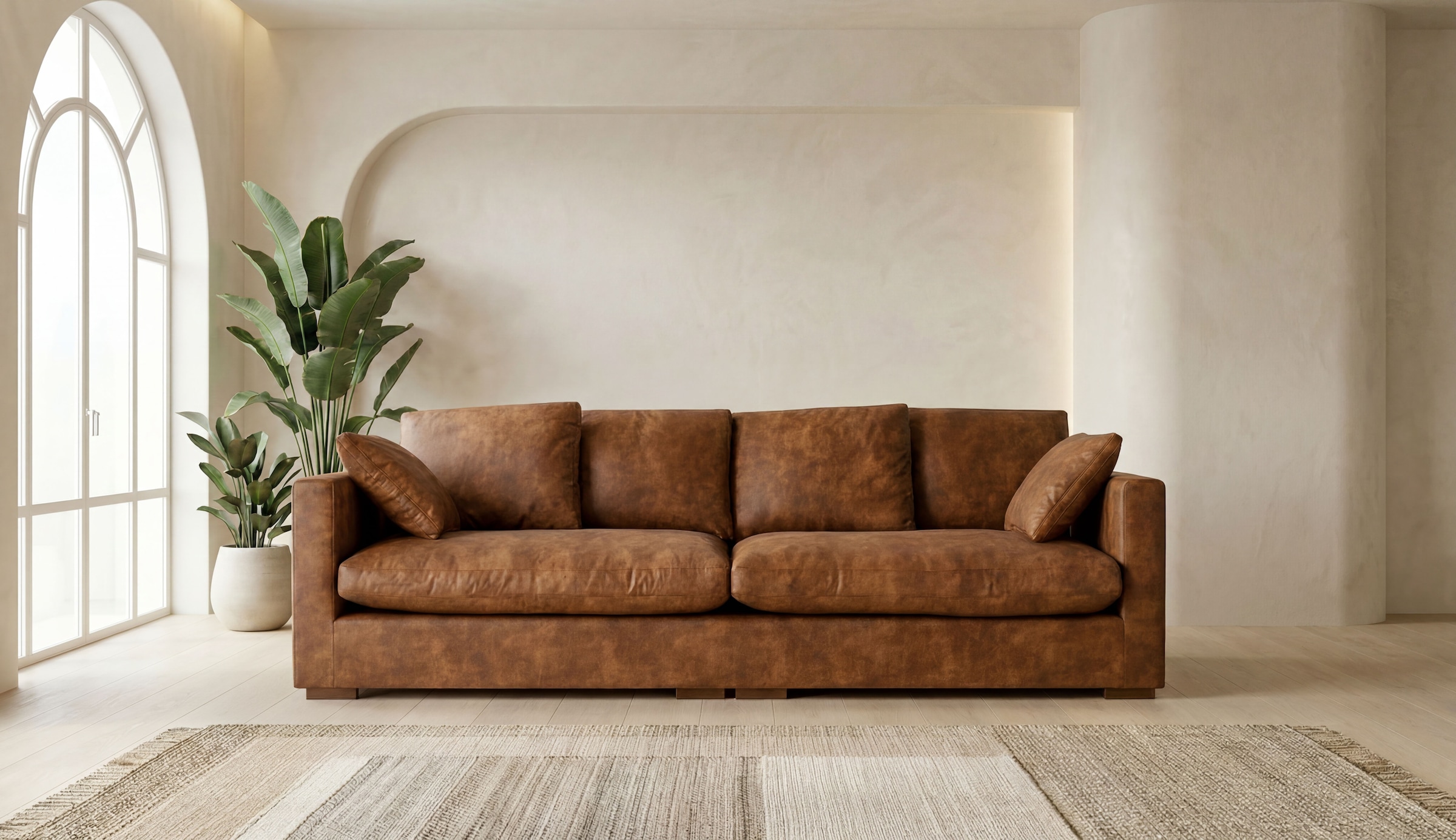 Home affaire Big-Sofa »Coray« extra weich und kuschelig, Füllung mit Federn und Daunen