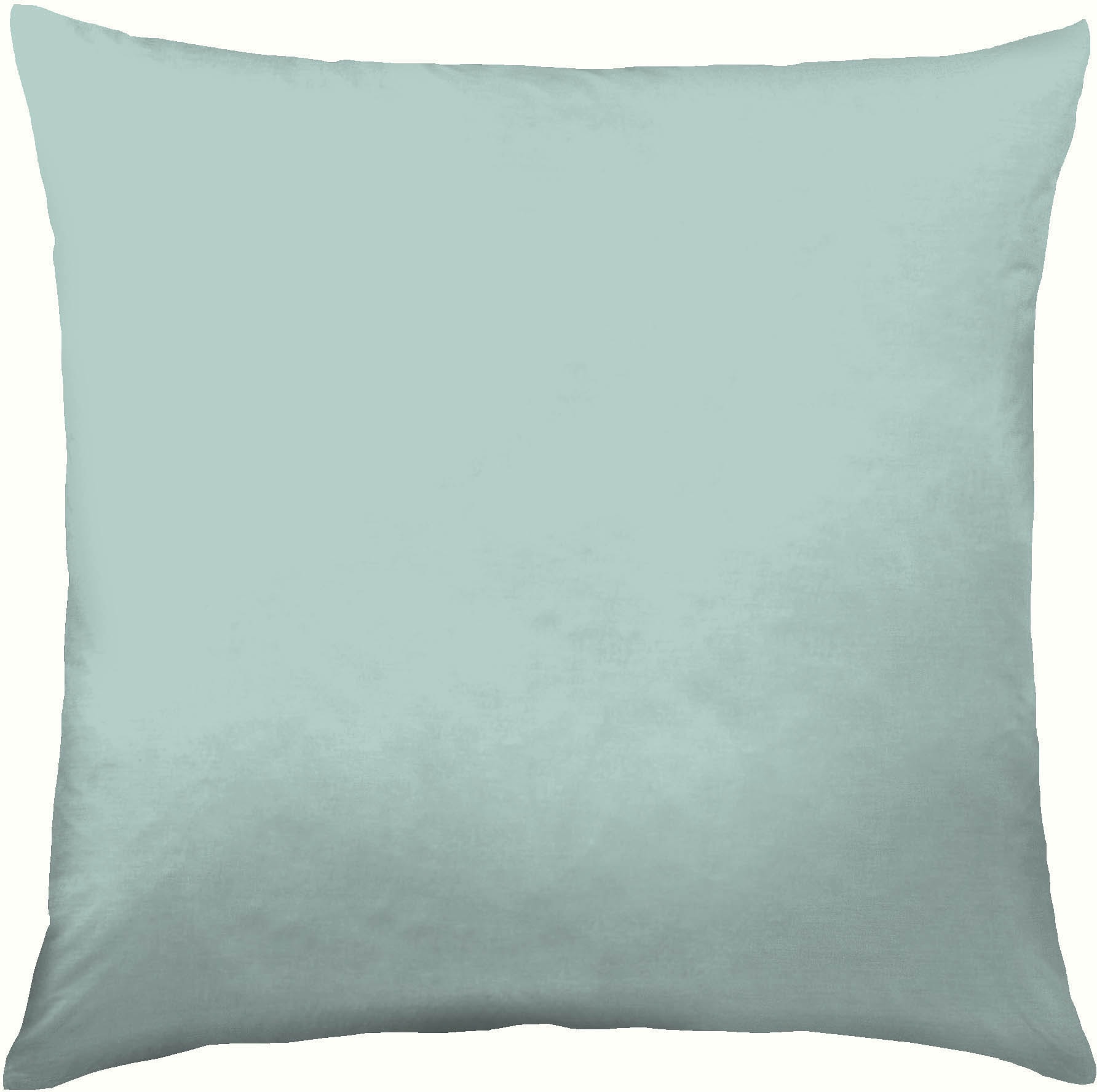 Kaeppel Kissenbezug "Uni Mako-Satin, 100% Baumwolle" Kissenhülle in vielen schönen Farbtönen mit Reißverschluss